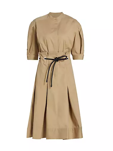 Origami Belted Shirtdress