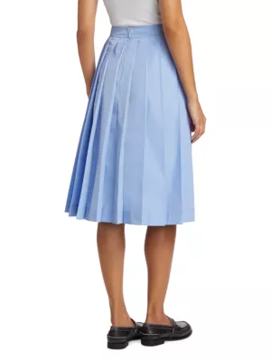 Shop 3.1 Phillip Lim Knife-Pleated A-Line Skirt | Saks Fifth Avenue