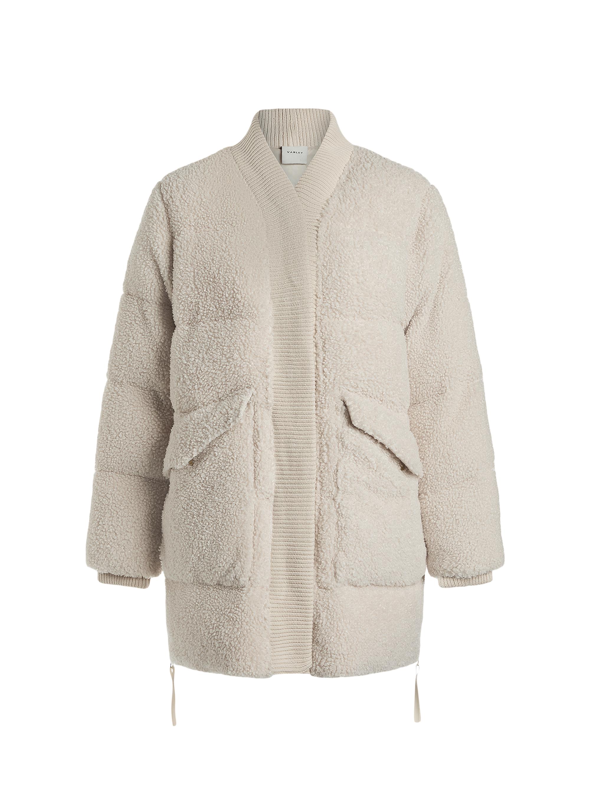 Varley Wynn Sherpa Puffer Coat | Saks Fifth Avenue