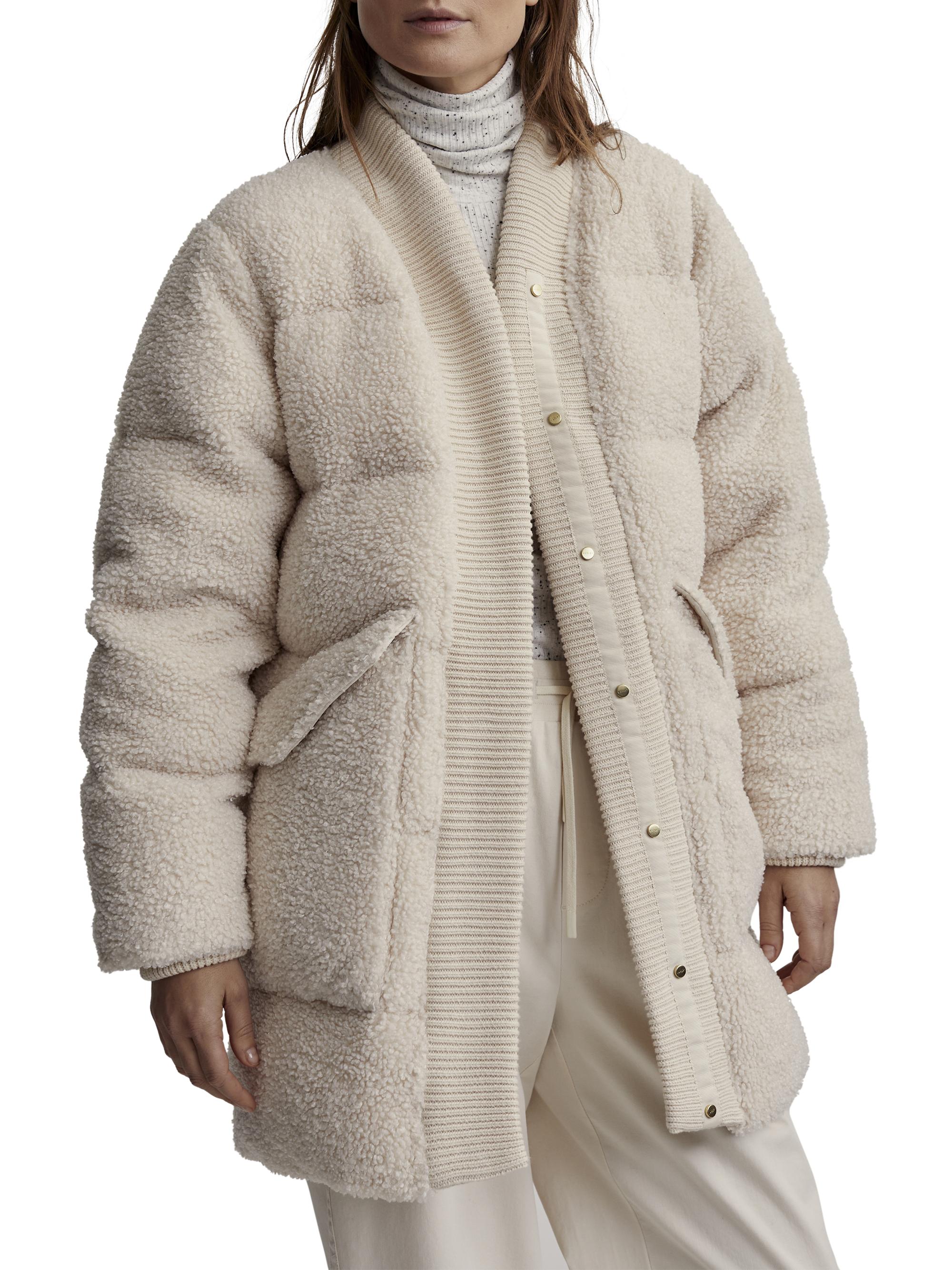 Varley Wynn Sherpa Puffer Coat | Saks Fifth Avenue