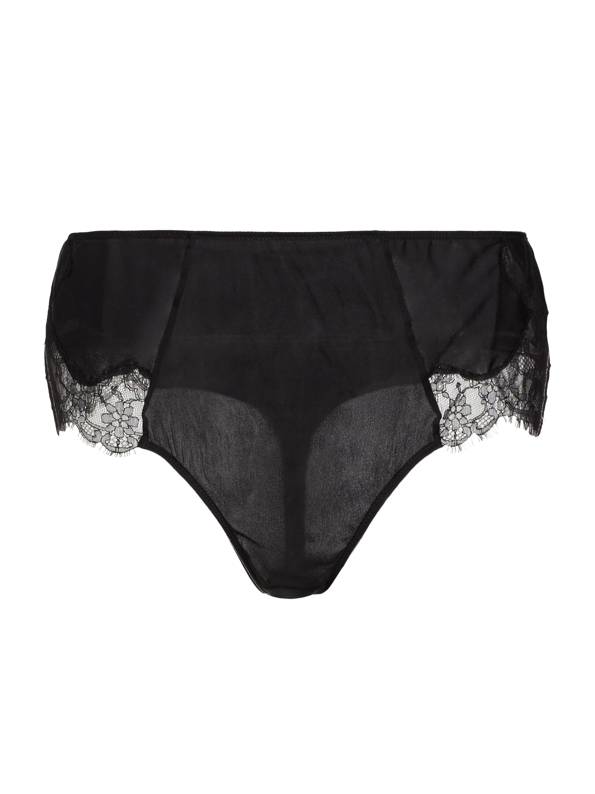 Kiki de Montparnasse Women's Giselle High Waist Briefs - Black