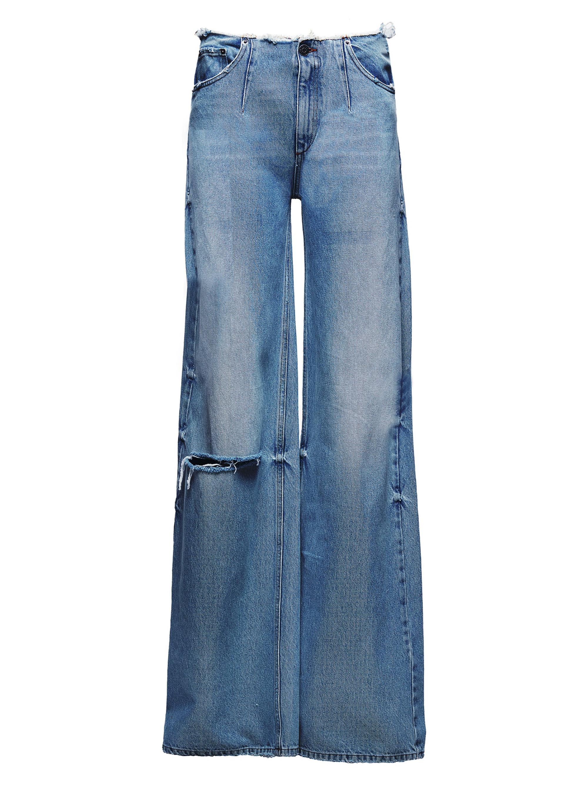 Ser.o.ya Women's Aston Wide Leg Jeans - Bayside