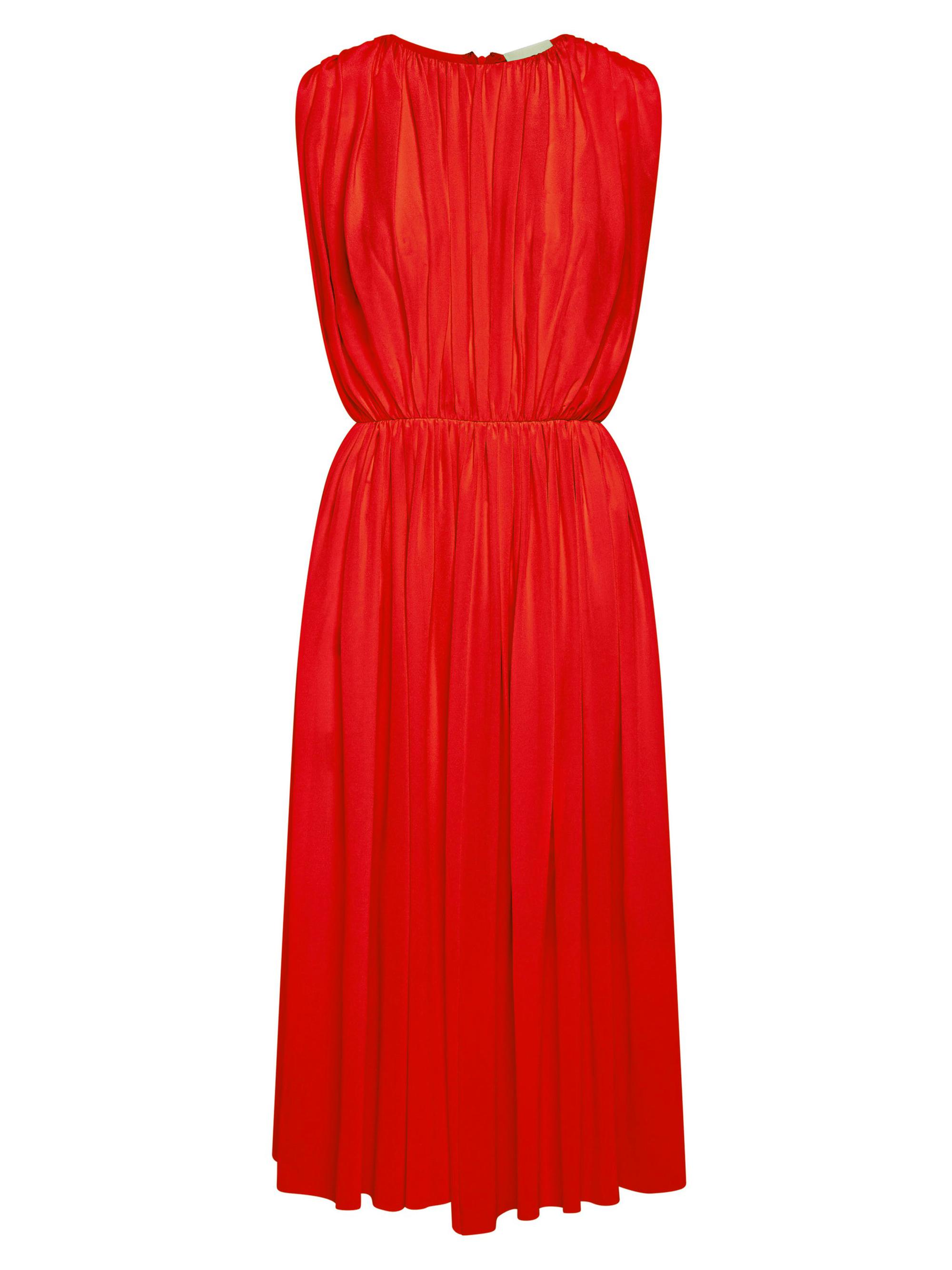 Careste Women's Cala Silk Dress - Goji Berry