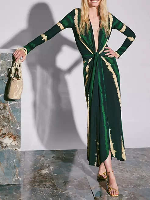 Shop Johanna Ortiz Mito De Selva Maxi Dress | Saks Fifth Avenue