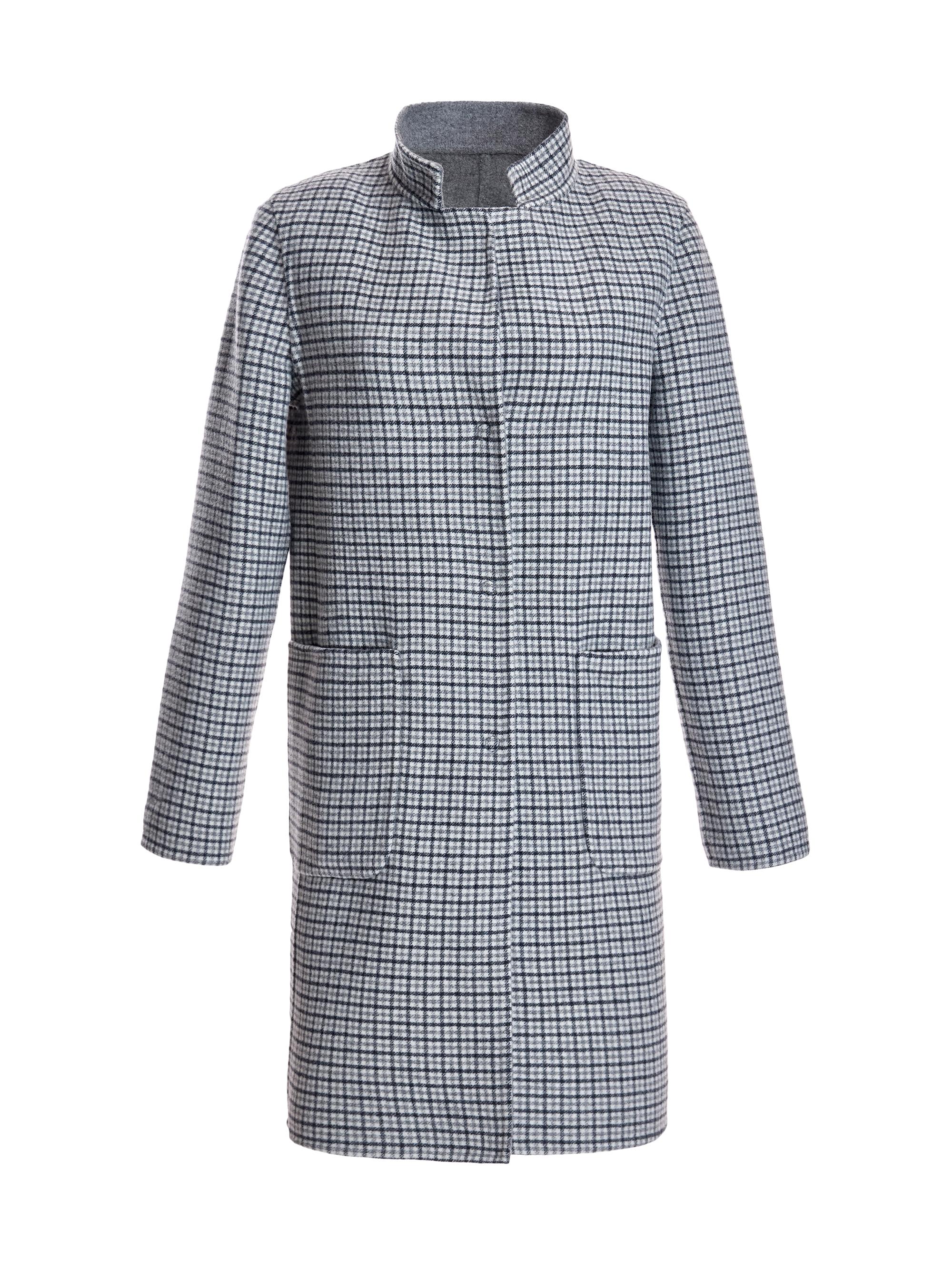 Barneys New York Single-Breasted Wool-Blend Coat | Saks Fifth Avenue