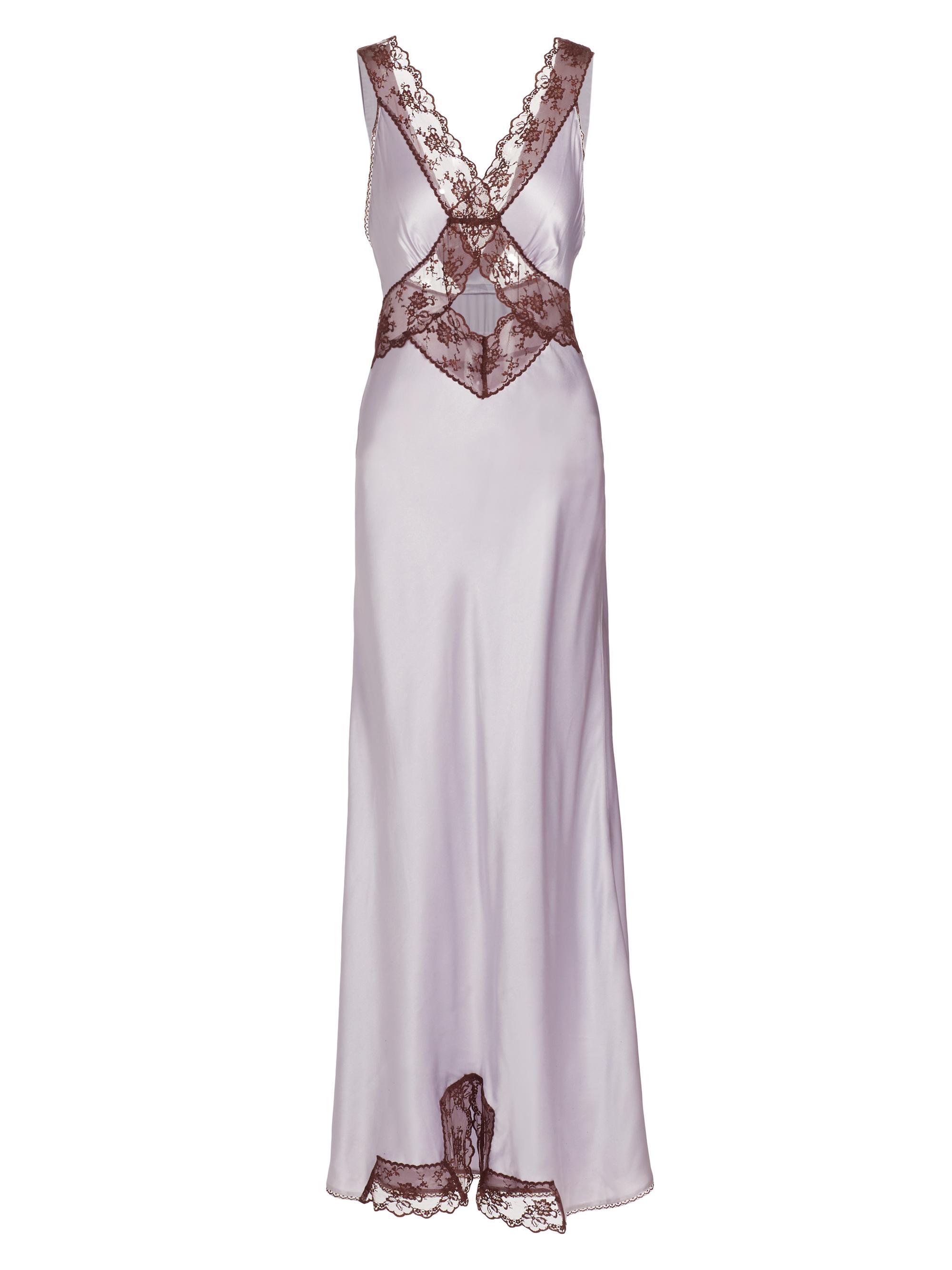 SIR. Women's Reflexión Aries Silk Satin Gown - Lilac
