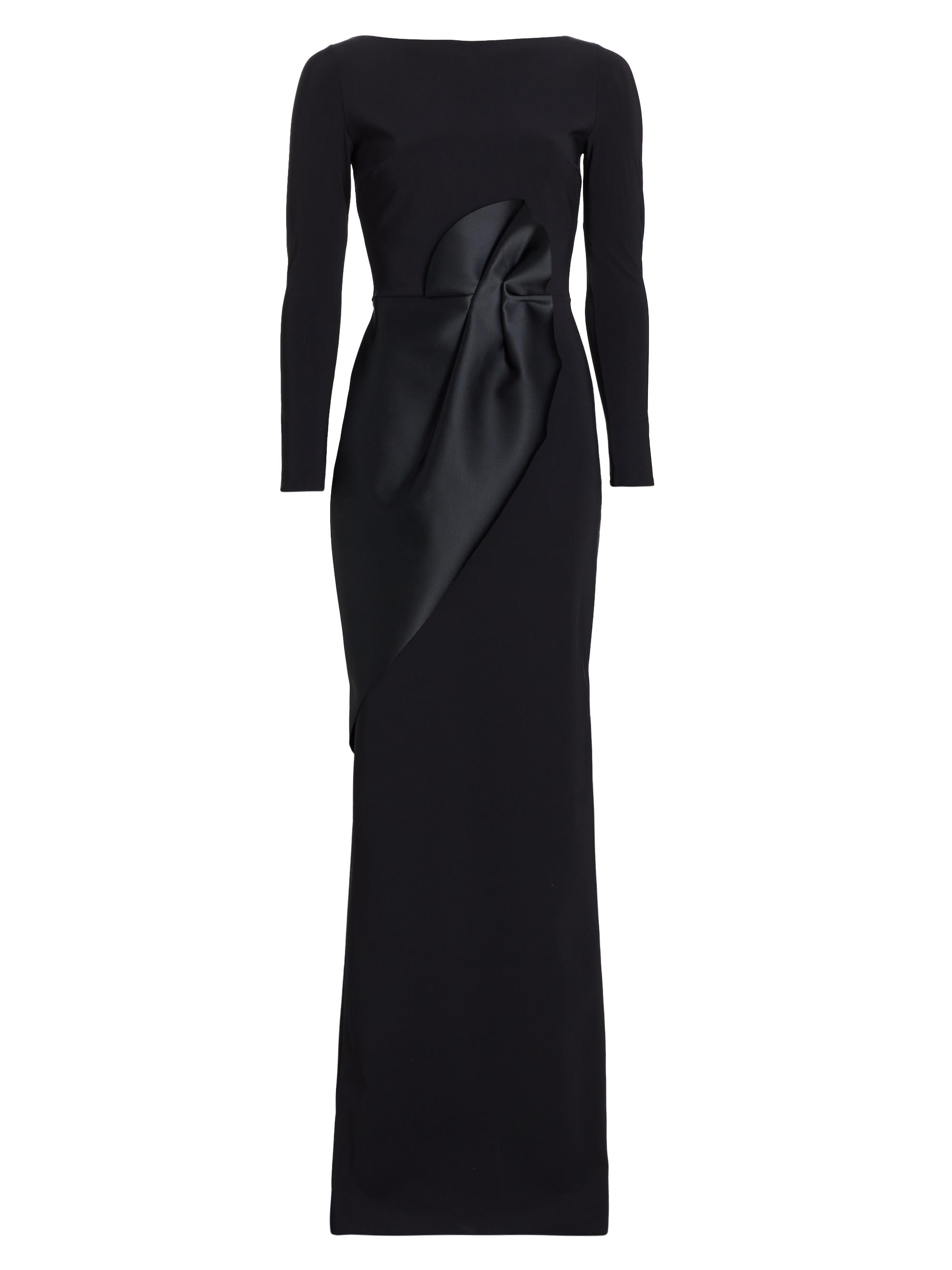Chiara Boni La Petite Robe Kate Slit-Detail Boatneck Gown | Saks