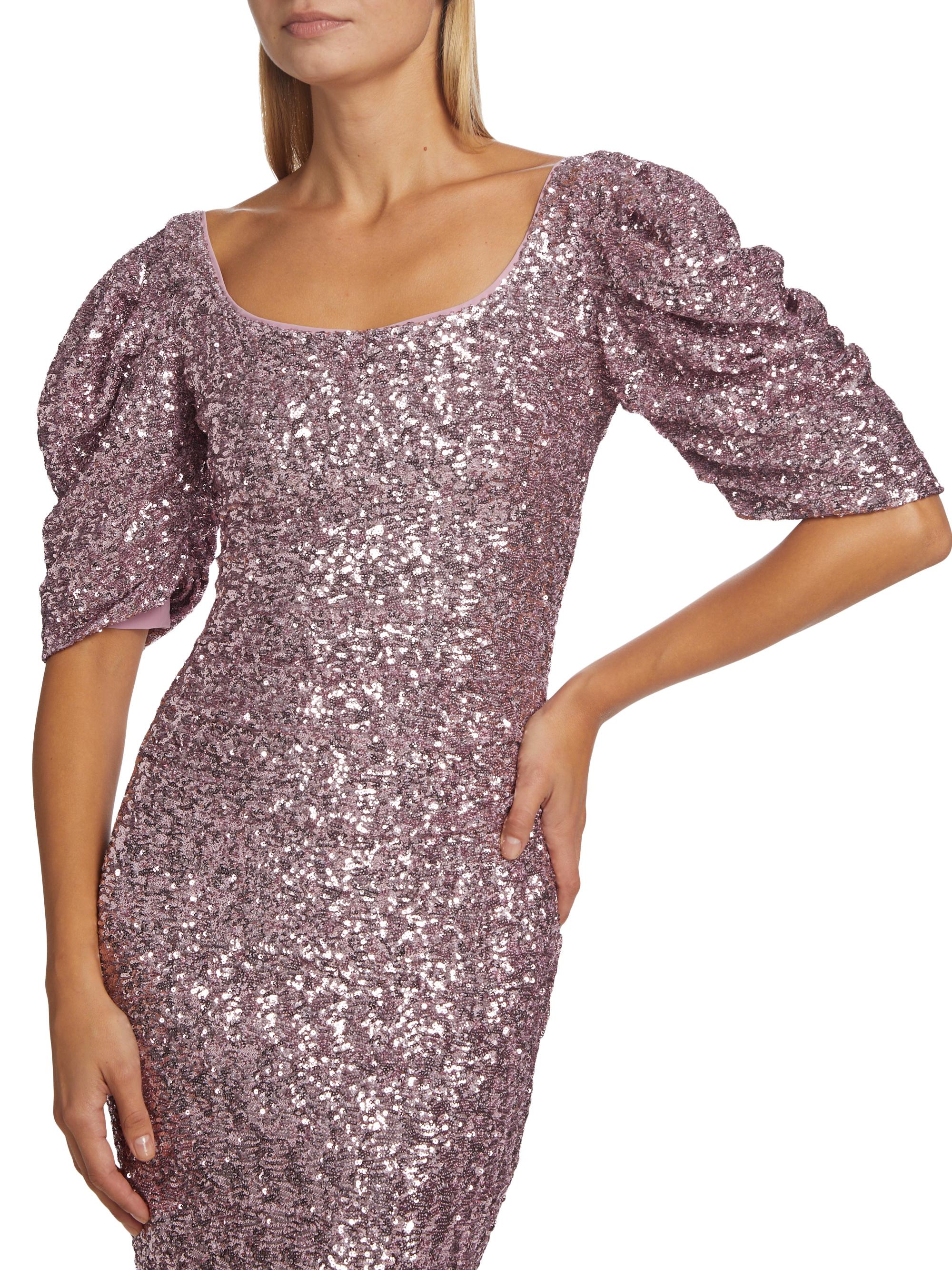 roman polka dot dress