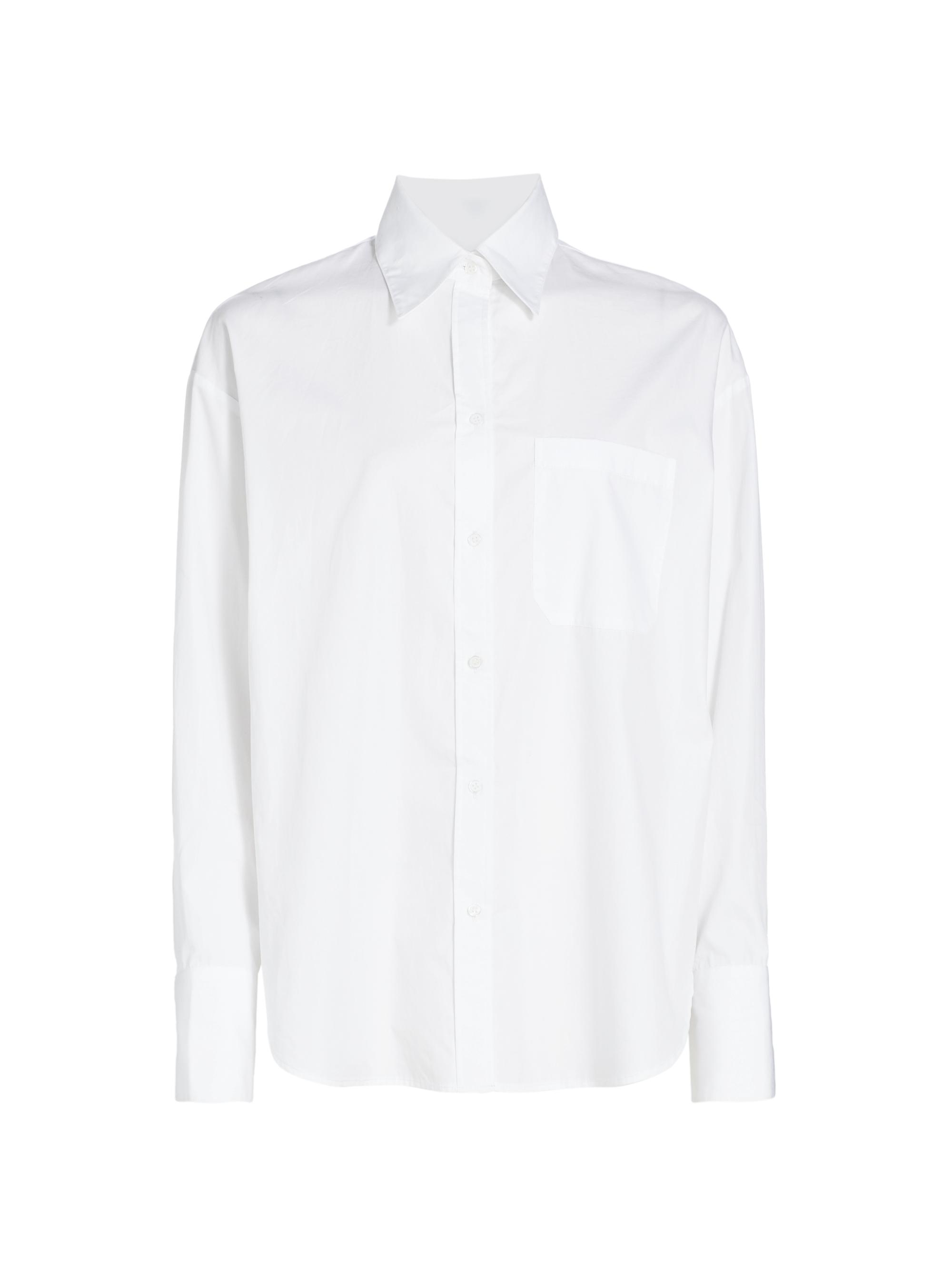 TWP Women's Big Joe Cotton Shirt - White
