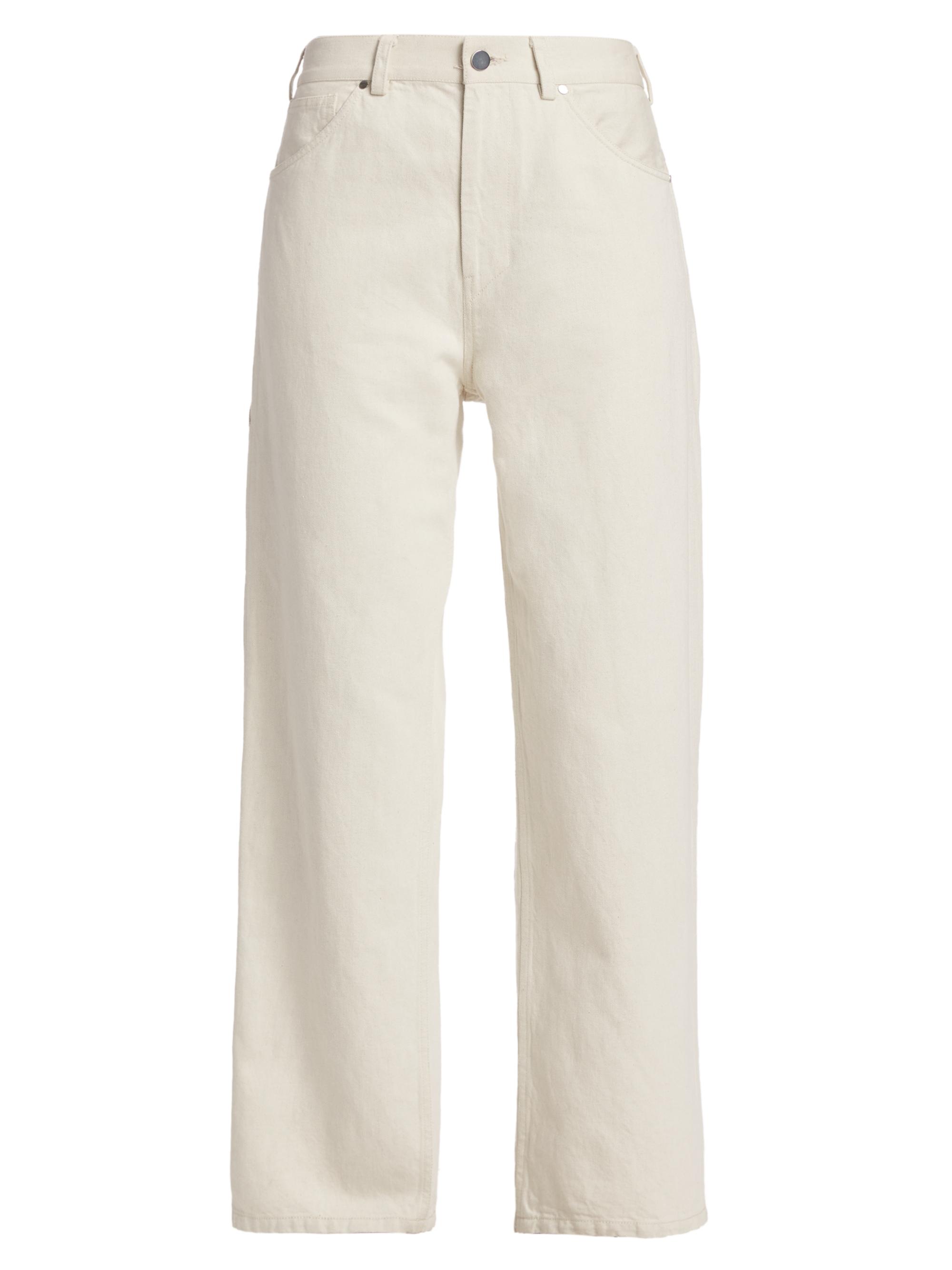 TWP Women's Mila Wide-Leg Jeans - Natural