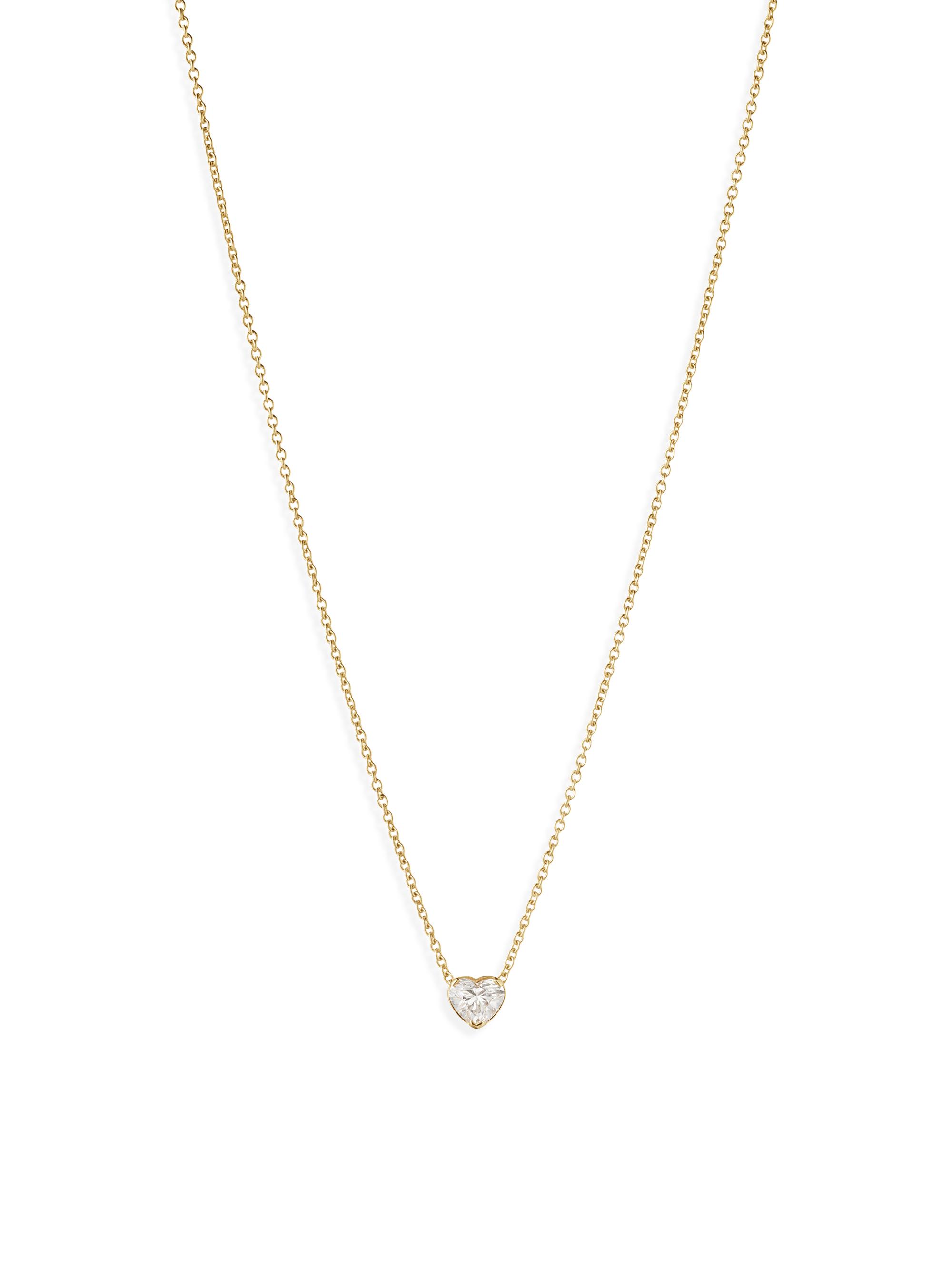 Sophie Bille Brahe Women's Endless Colonnade Orangerie De Coeur 18K Gold & 0.30 TCW Diamond Necklace - Yellow Gold