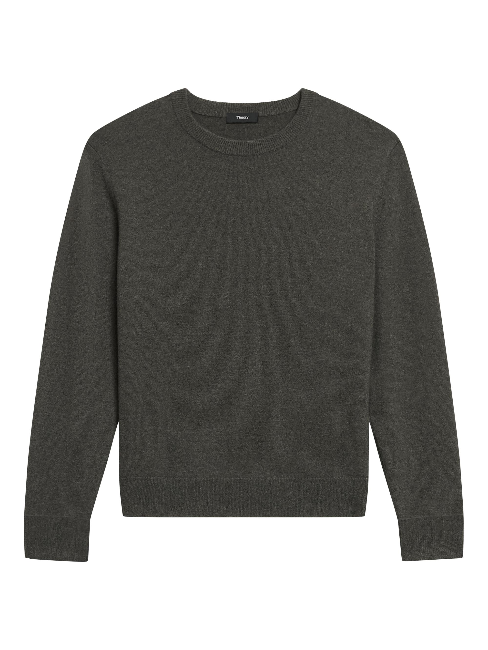 Theory Men's Hilles Cashmere Sweater - Otter Melange