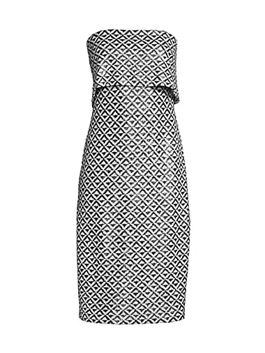 Donna Karan Crew Neck Midi Length Dress - Dresses, Clothing