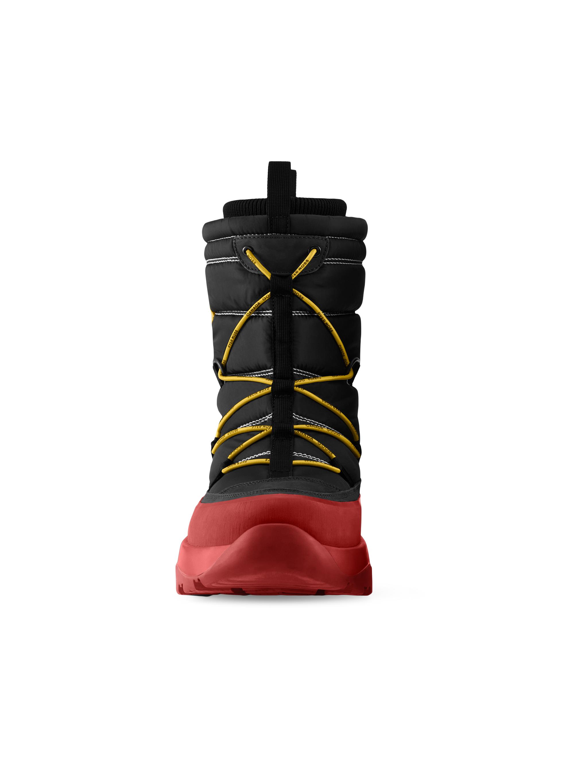 NEW! $750 Canada Goose x Pyer Moss Wild Brick Snow Boots Black Yellow 11 Canada Goose Wild Brick-001 - True Black,Pyer Moss Yellow  main image 2