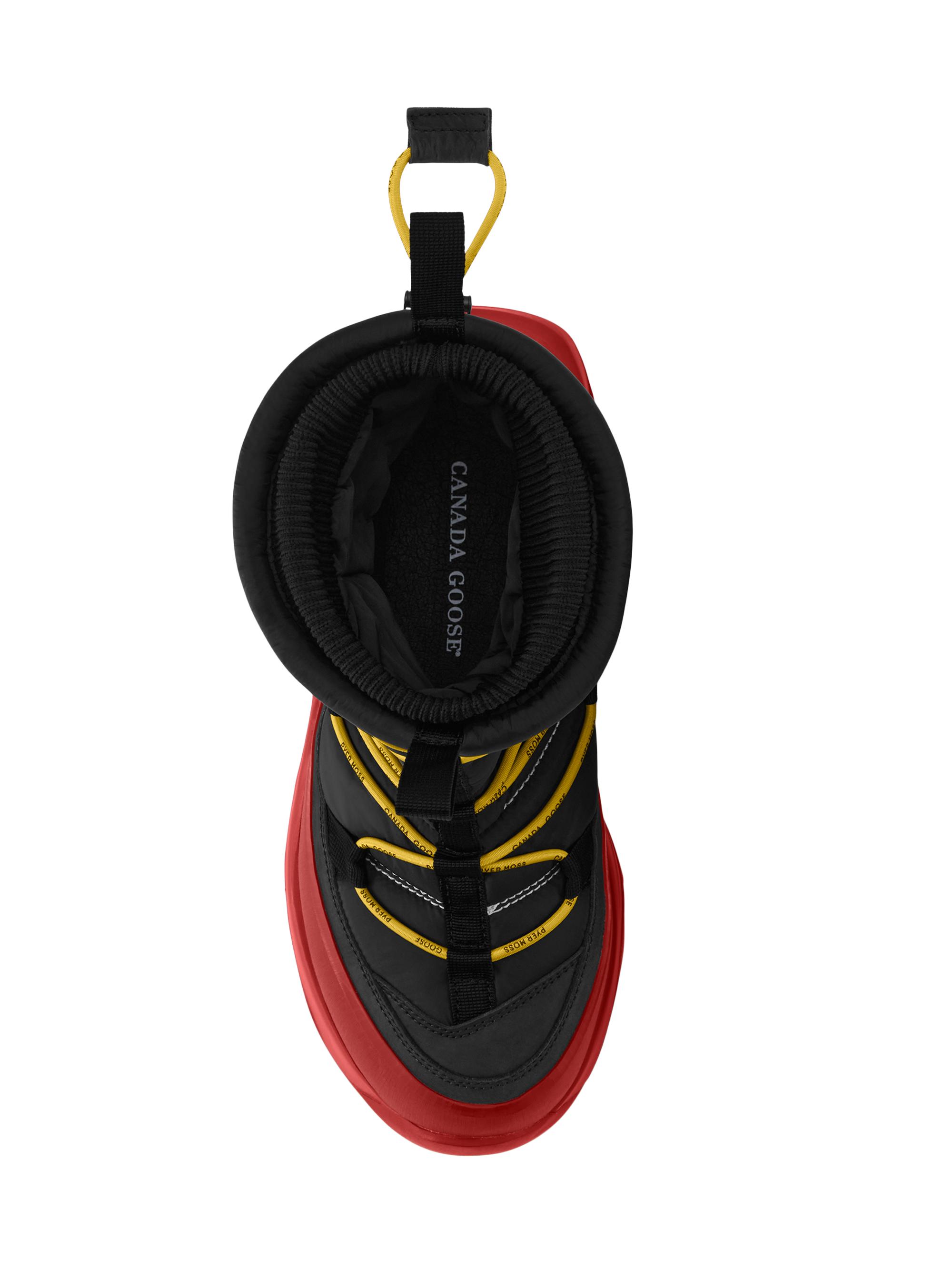 NEW! $750 Canada Goose x Pyer Moss Wild Brick Snow Boots Black Yellow 11 Canada Goose Wild Brick-001 - True Black,Pyer Moss Yellow  main image 3