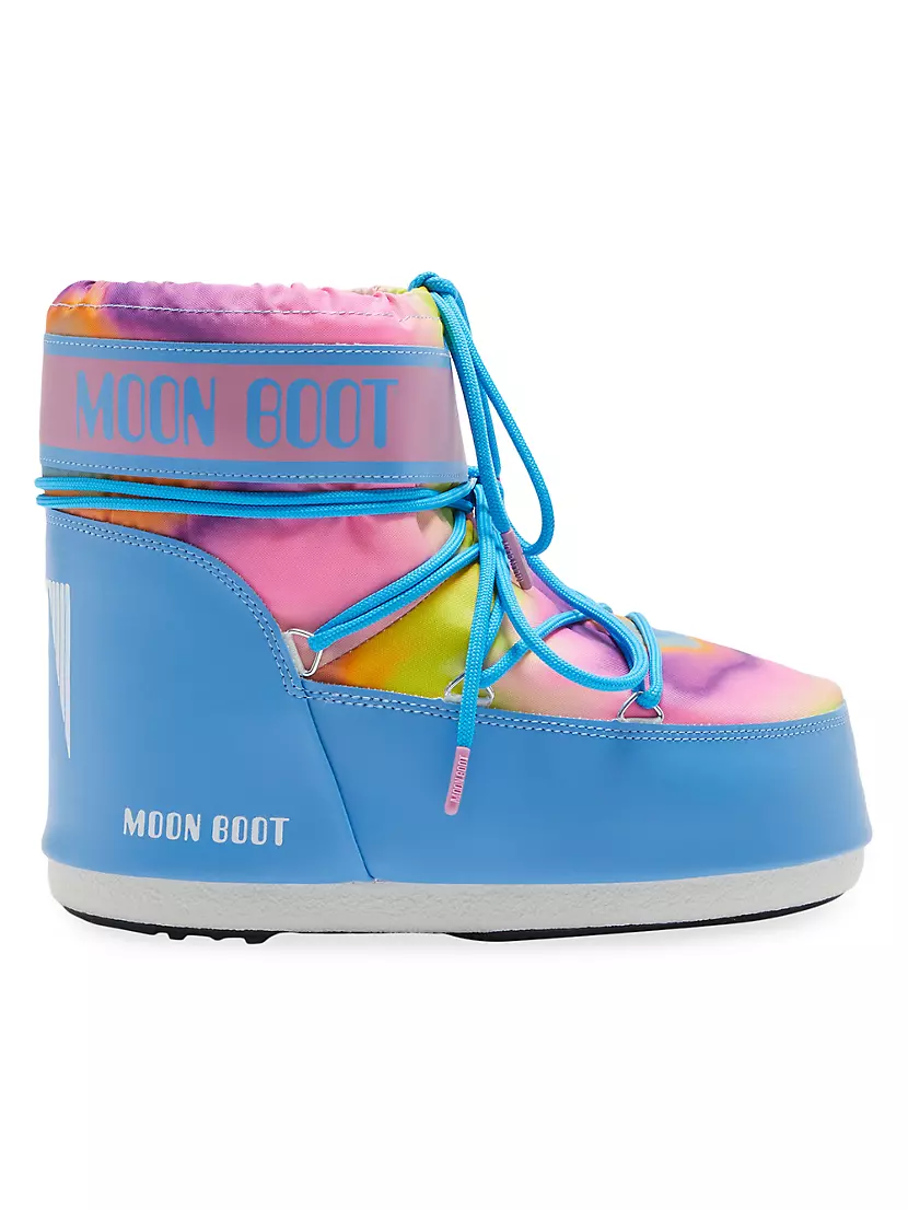 Shop Moon Boot Unisex Icon Tie-Dye Low-Top Boots | Saks Fifth Avenue | Schnürboots