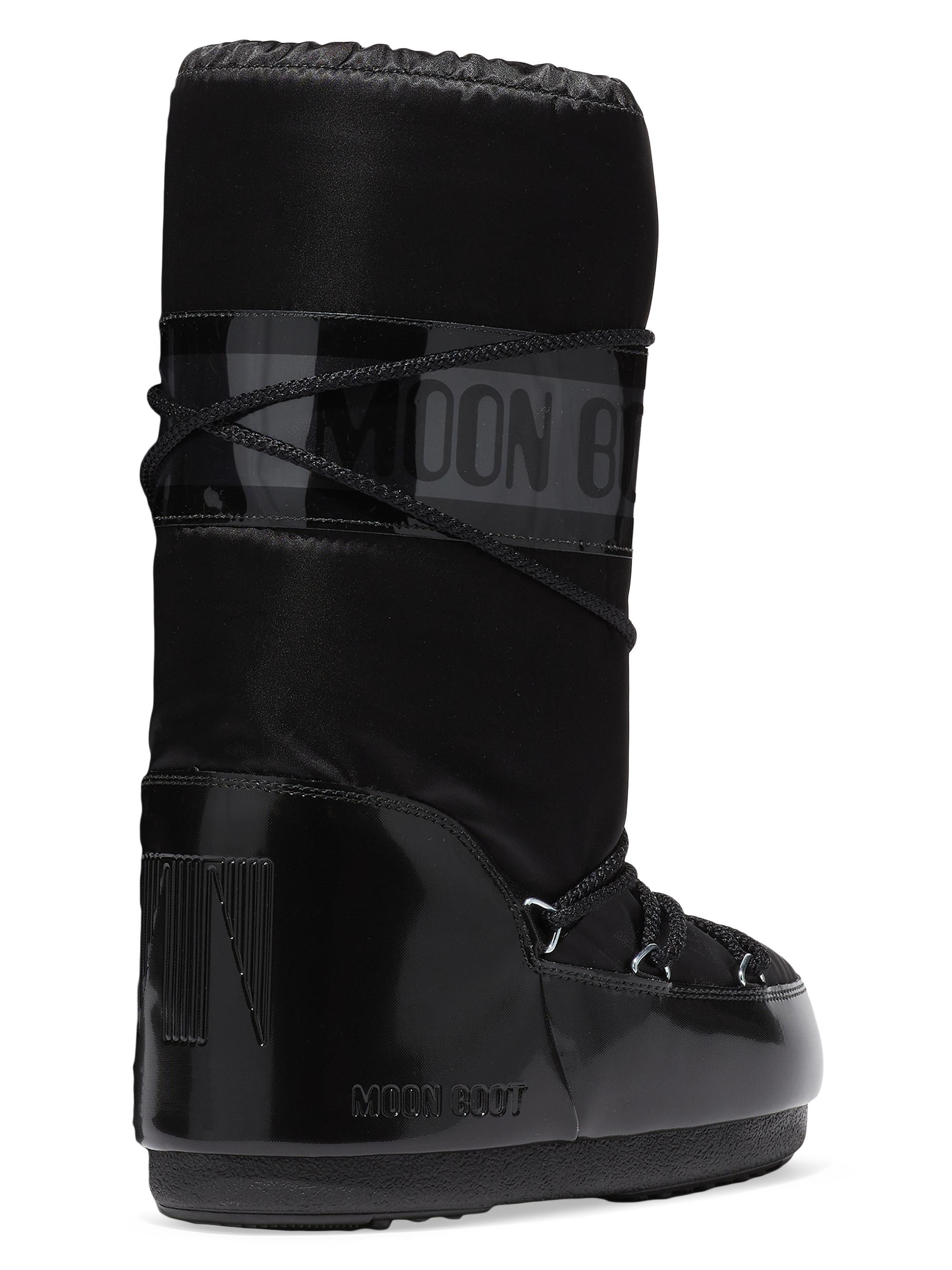 み　Moon Boot Glance ブラック スノーブーツ Moon Boot Unisex Icon Glance Boots | Saks Fifth Avenue