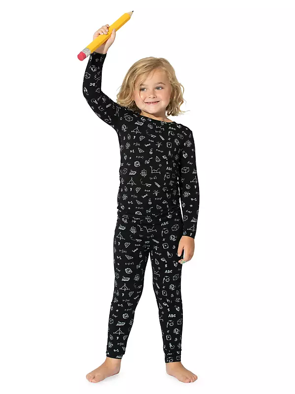Little Kid's & Kid's Back To School Pajamas Set