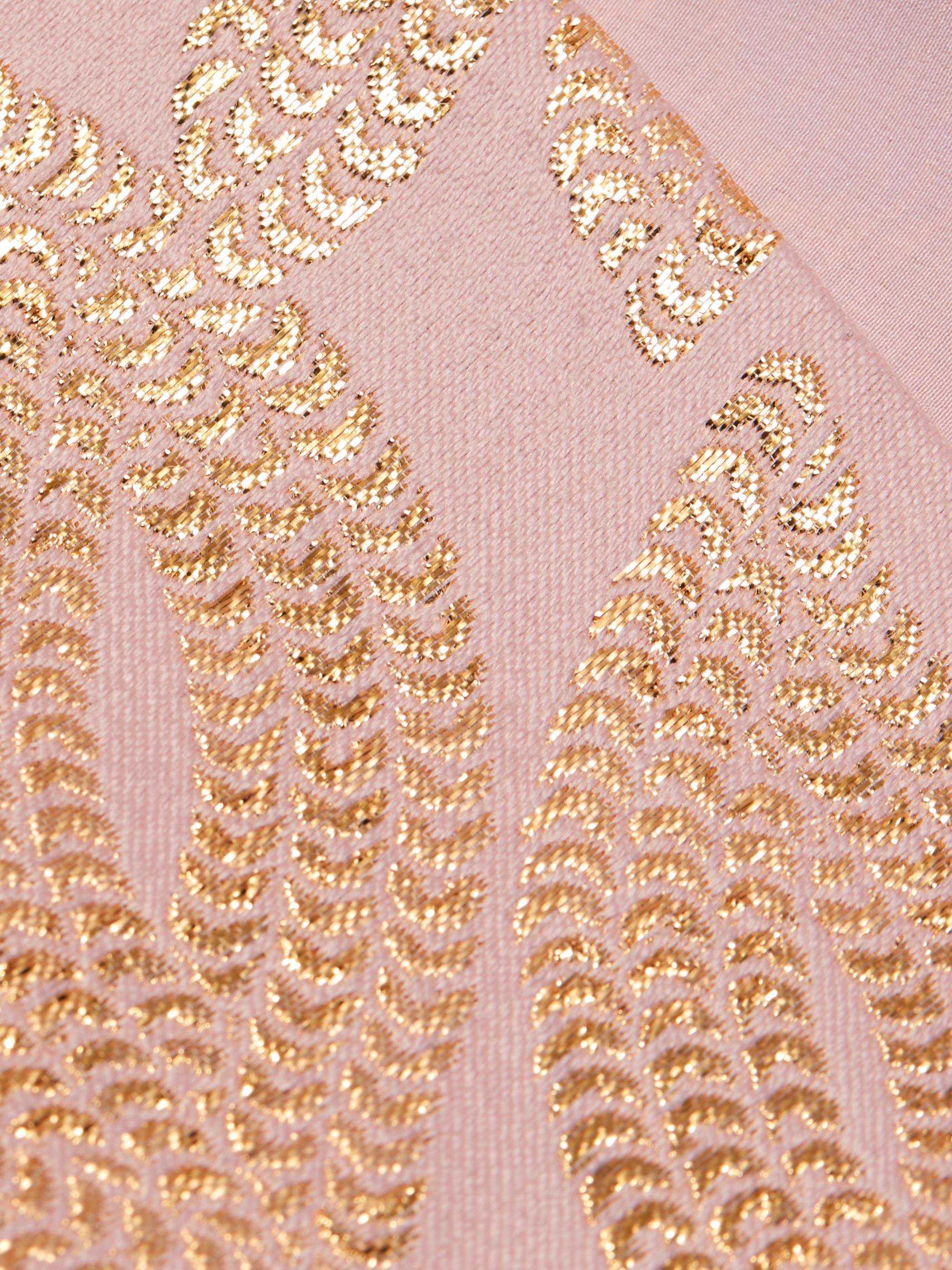 Lela Rose Blair Metallic Jacquard Maxi Dress | Saks Fifth Avenue