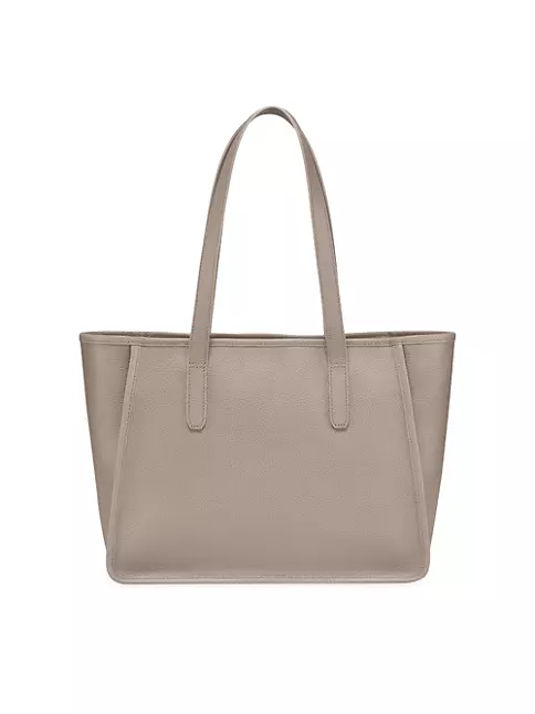 Shop Longchamp Le Foulonne Large Leather Tote Bag | Saks Fifth Avenue