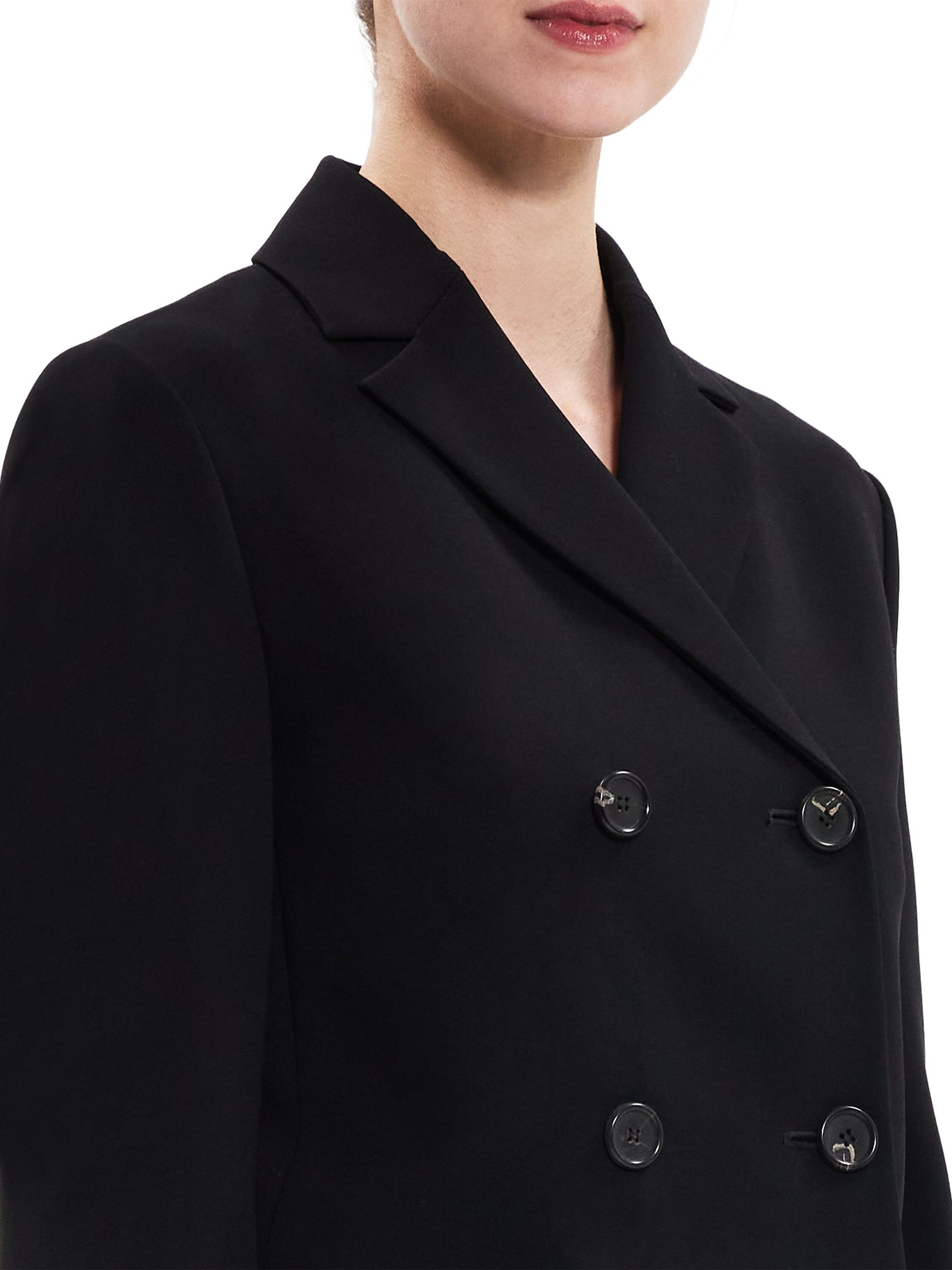 Theory Cropped Double-Breasted Jacket | Saks Fifth Avenue