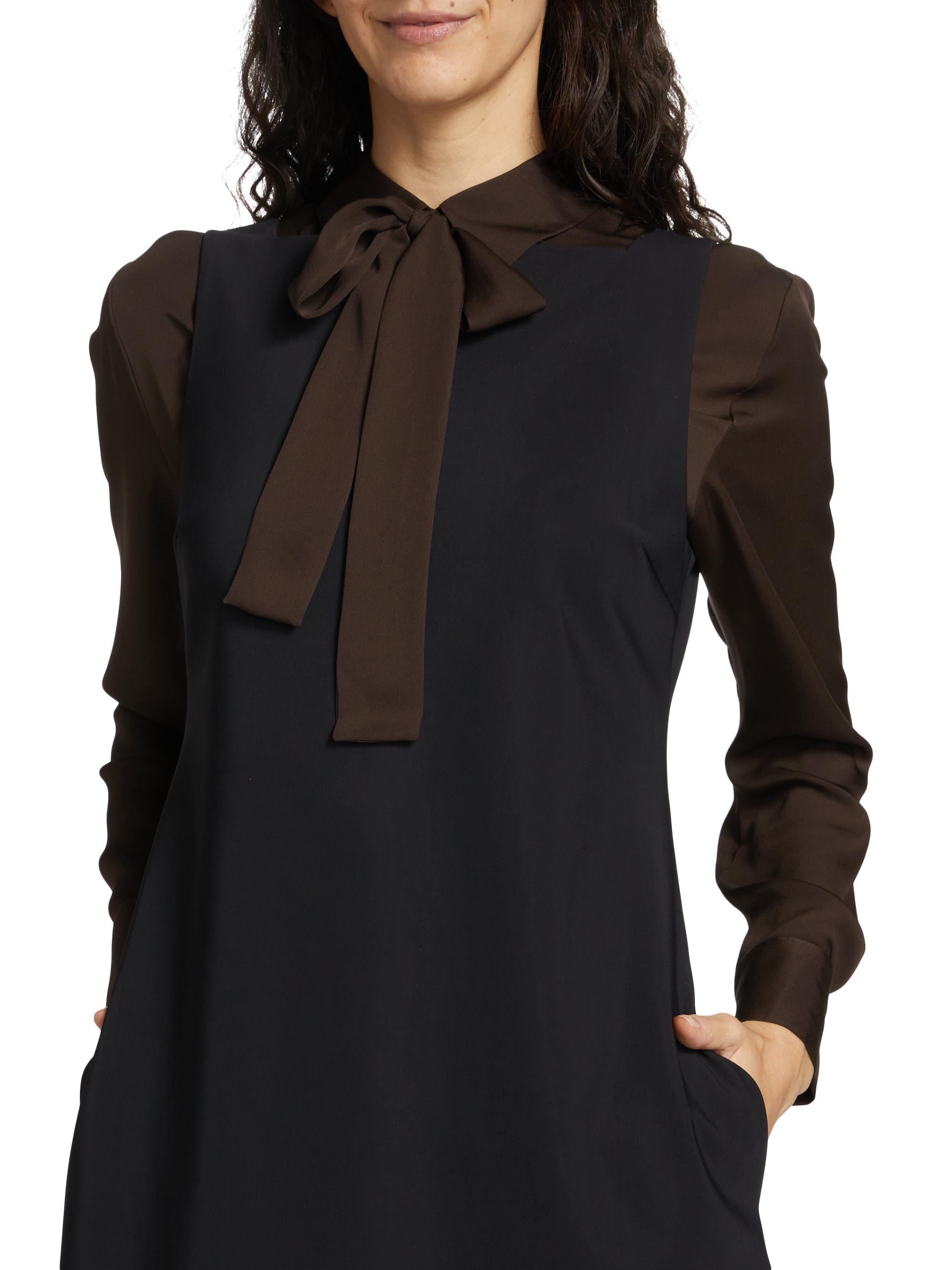 Theory Sleeveless A-Line Minidress | Saks Fifth Avenue