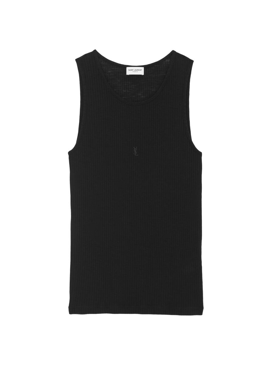 Tシャツ・カットソー Saint Laurent TOP SHORT SLEEVE CASSANDRA (819910Y75WA 8092) Cassandre T-Shirt in Piqué | Saint Laurent | YSL KR