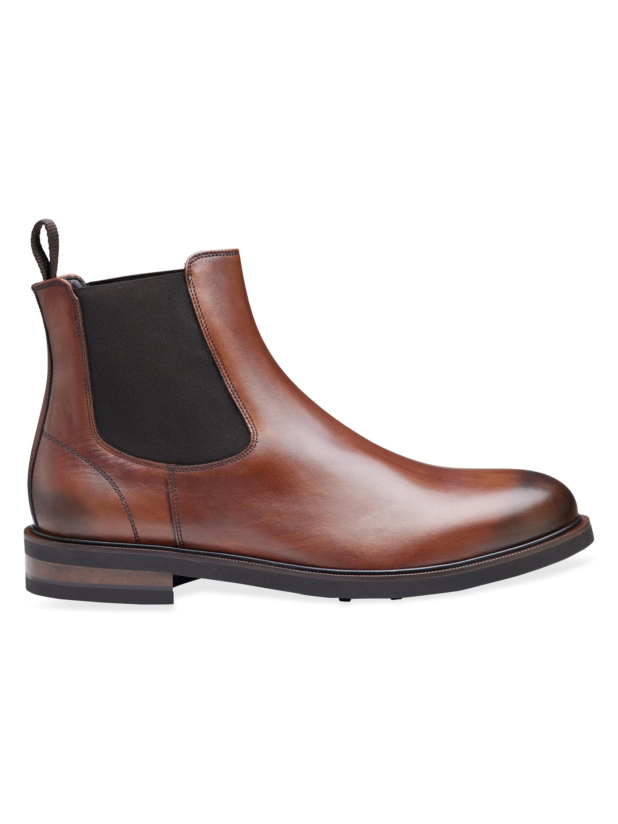 Johnston & Murphy Hartley Leather Chelsea Boots | Saks Fifth Avenue