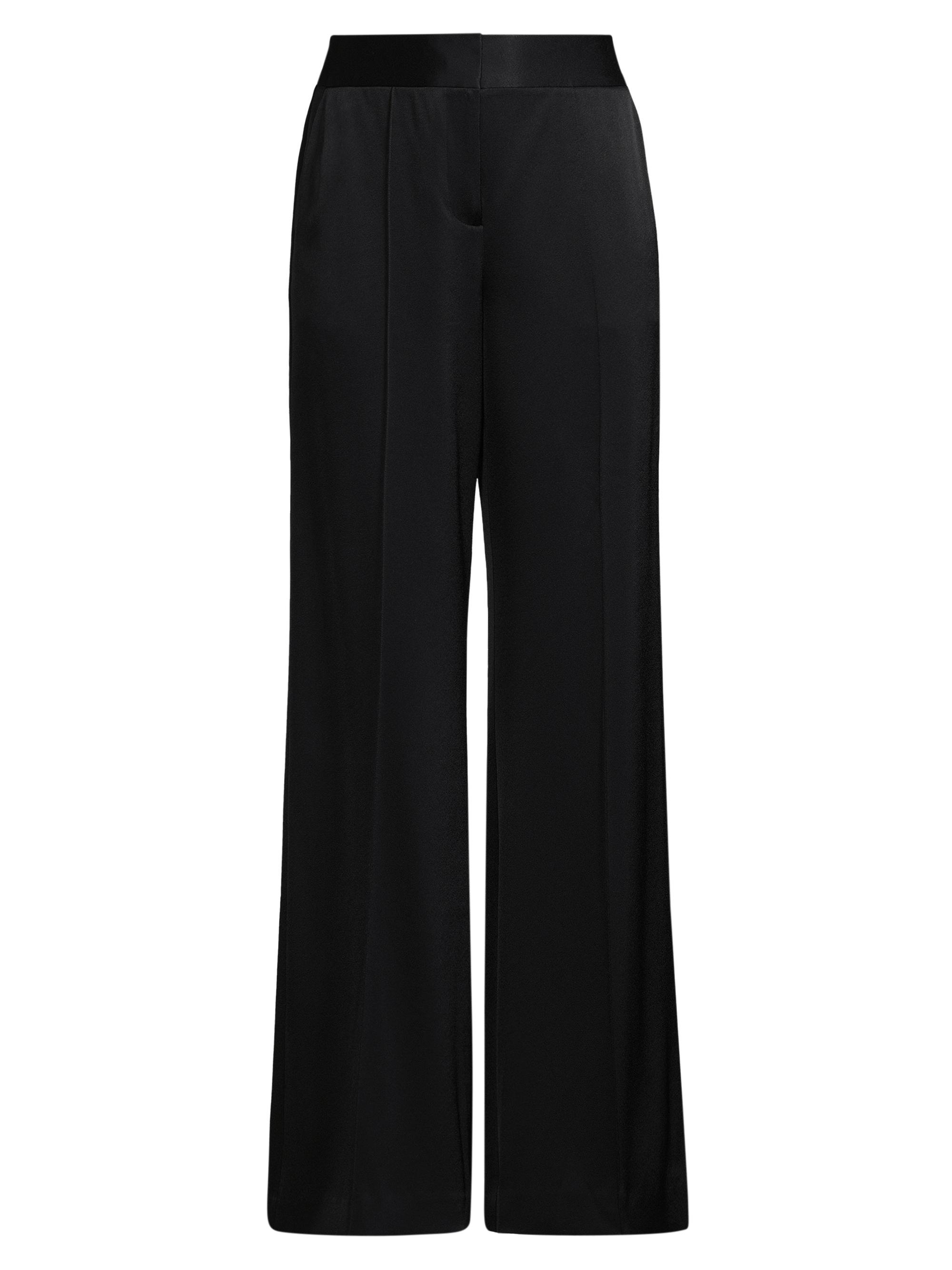 Jason Wu Lace & Crepe-Back Satin Wide-Leg Pants | Saks Fifth Avenue