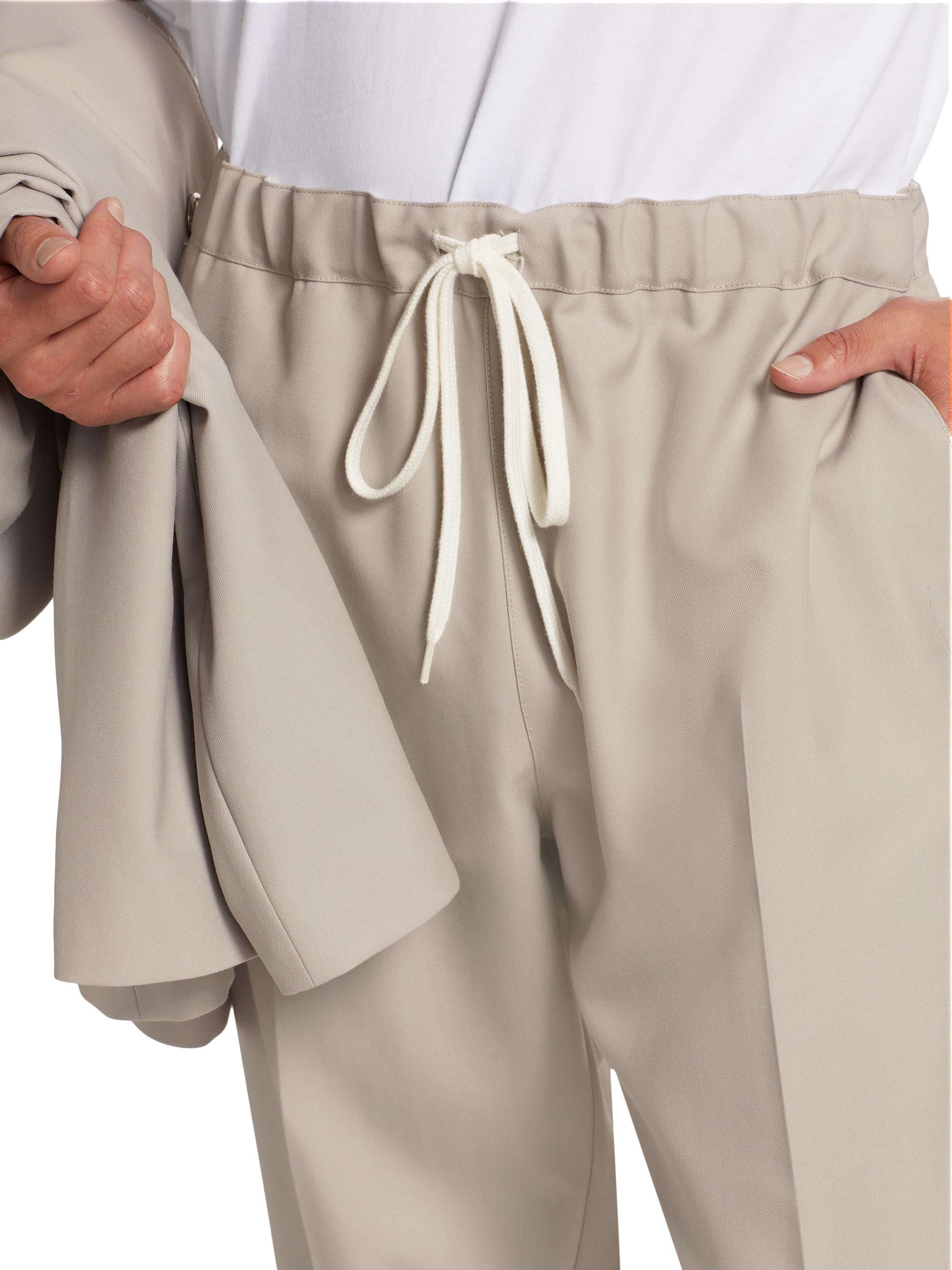 MM6 Maison Margiela Slim-Fit Wool-Blend Pants | Saks Fifth Avenue