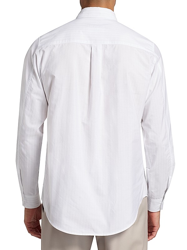 Shop MM6 Maison Margiela Cotton Striped Poplin Shirt | Saks Shop MM6 Maison Margiela Cotton Striped Poplin Shirt | Saks