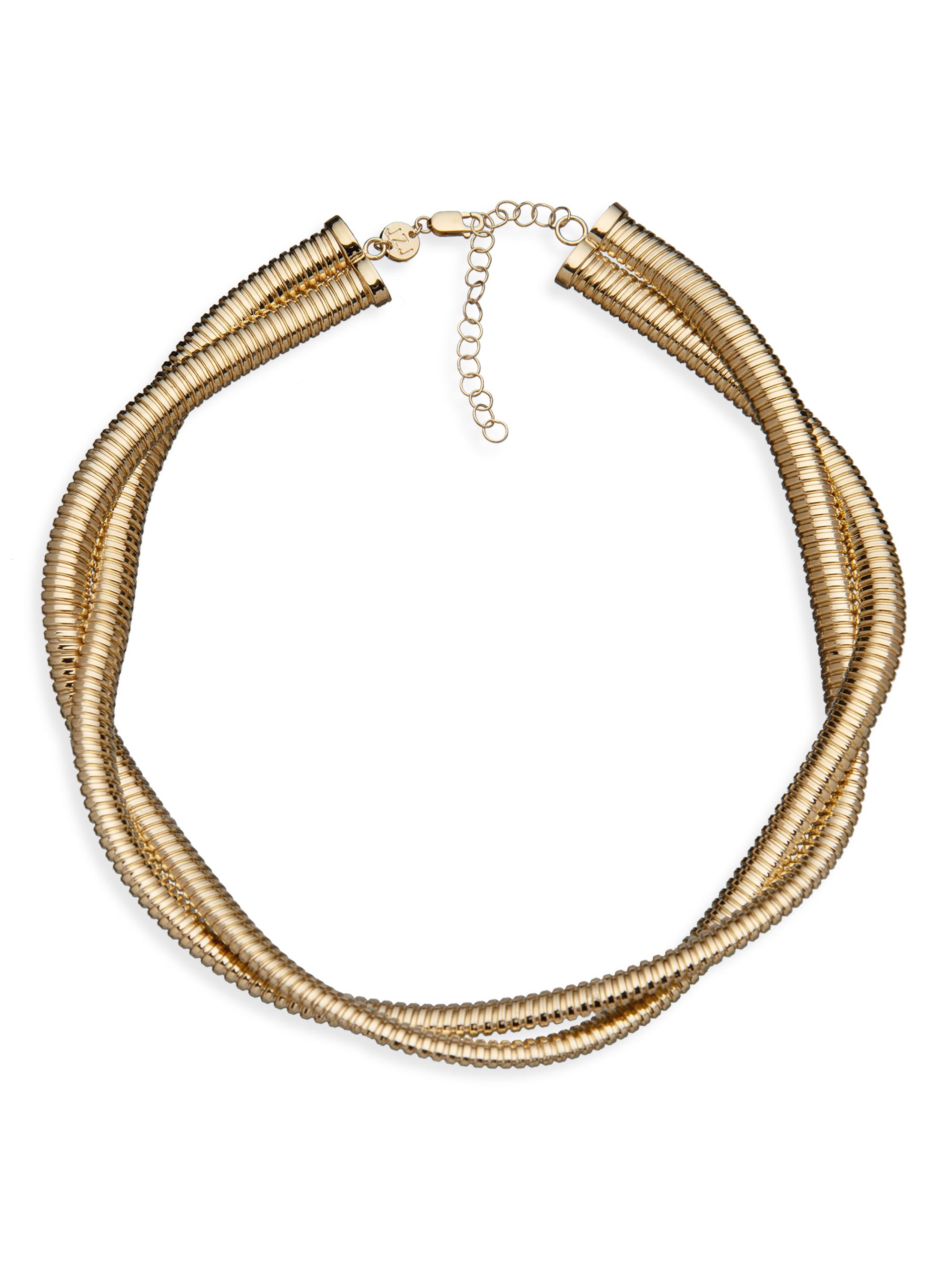 Jennifer Zeuner Jewelry Women's Maude 18K-Gold-Plated Choker - Yellow Gold