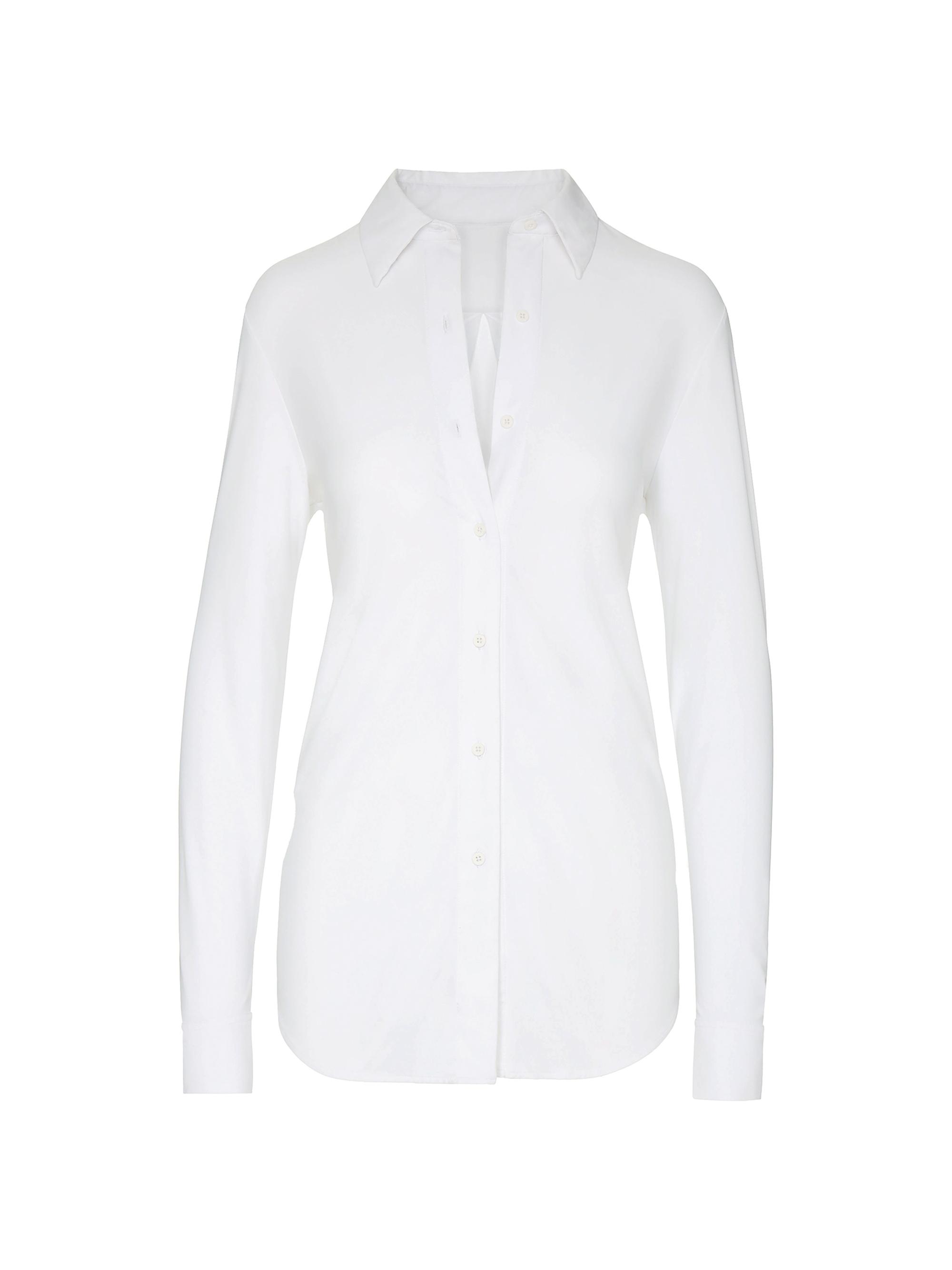 Commando Women's Classic Oversized Shirt - White