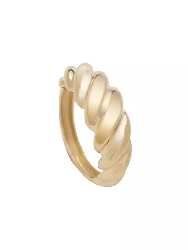 Poppy 18K-Gold-Plated Ring