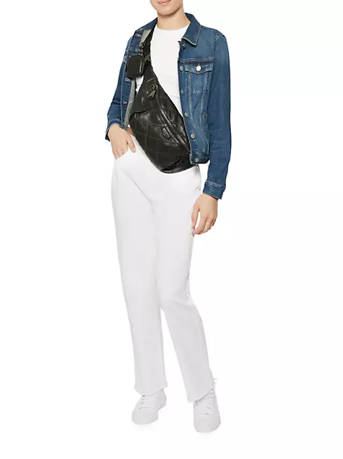 Aimee Kestenberg Women's Outta Here Leather Large Sling Bag - Vanilla Ice Vintage