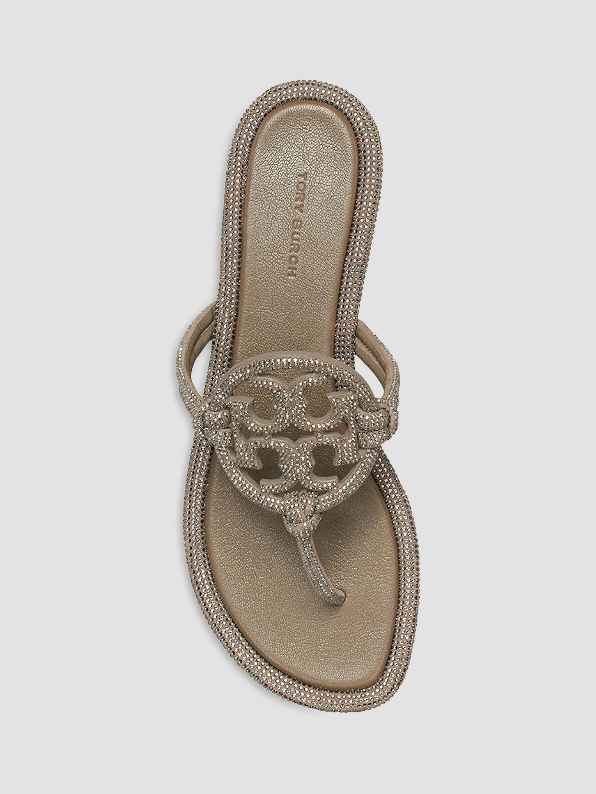 Tory Burch Pavé Cord Miller Leather Sandals | Saks Fifth Avenue
