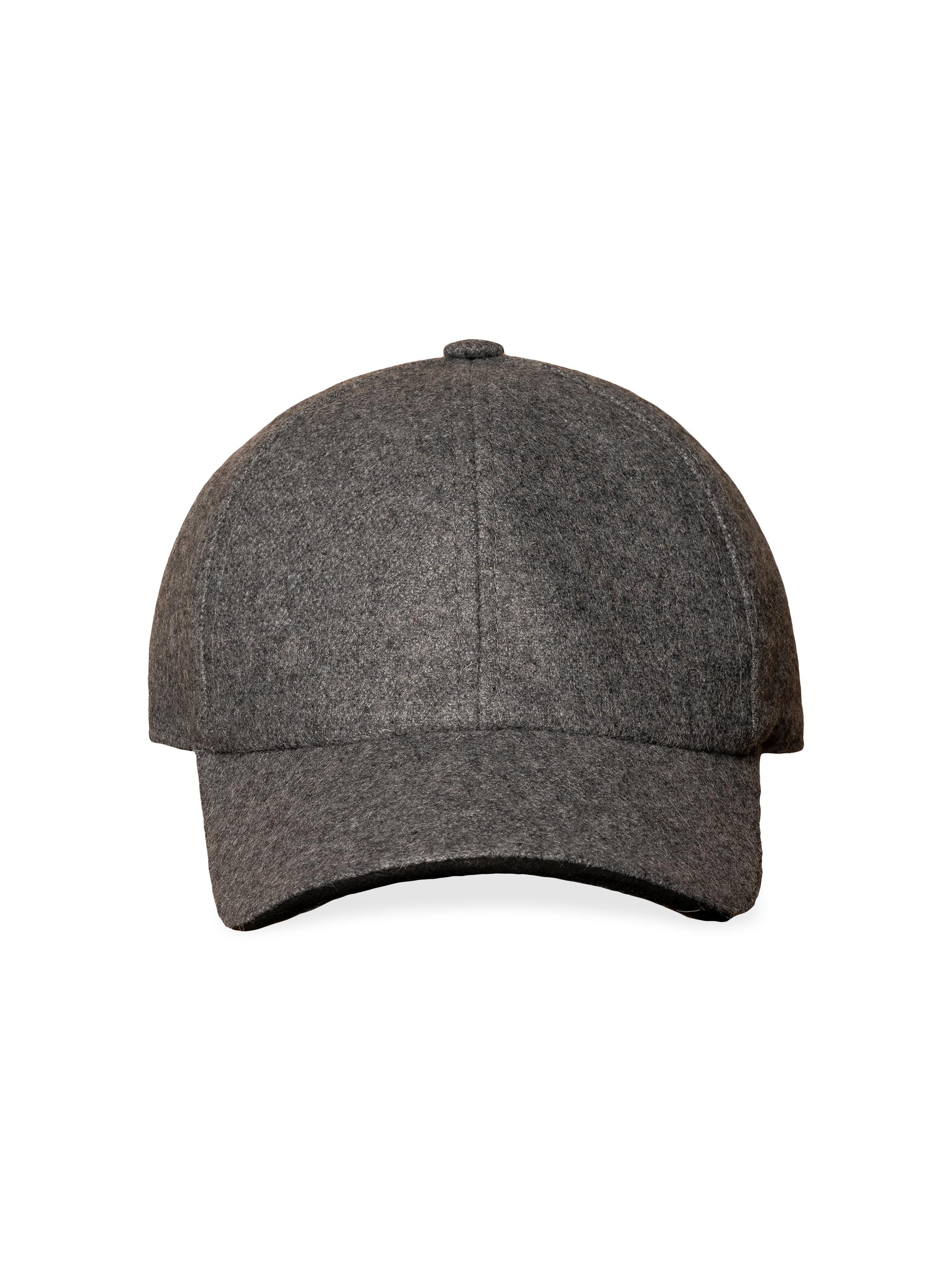 Eton Men's Wool Baseball Cap - Gray