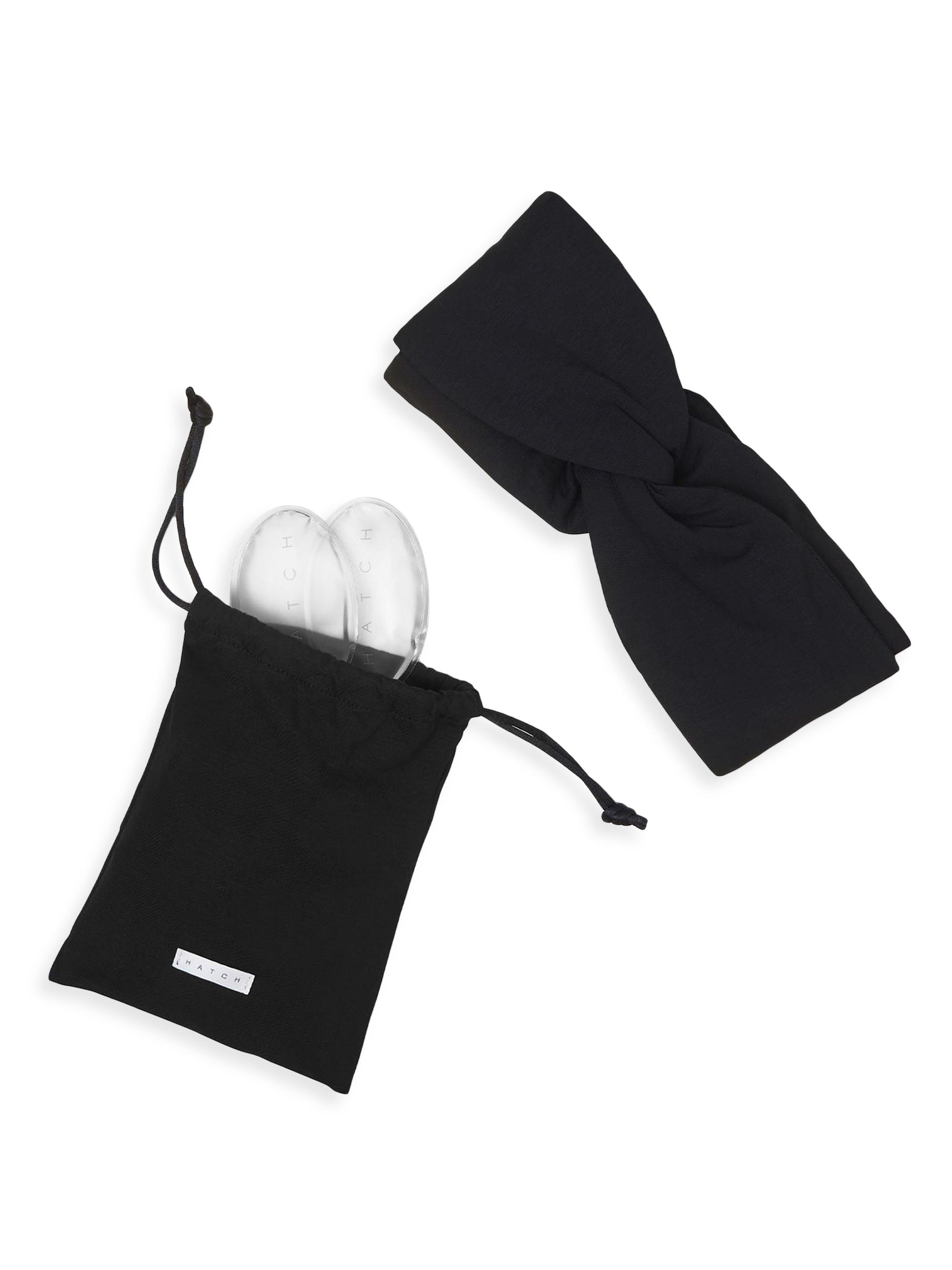 Hatch Women's Head Peace Natural Headache Relief Wrap - Black