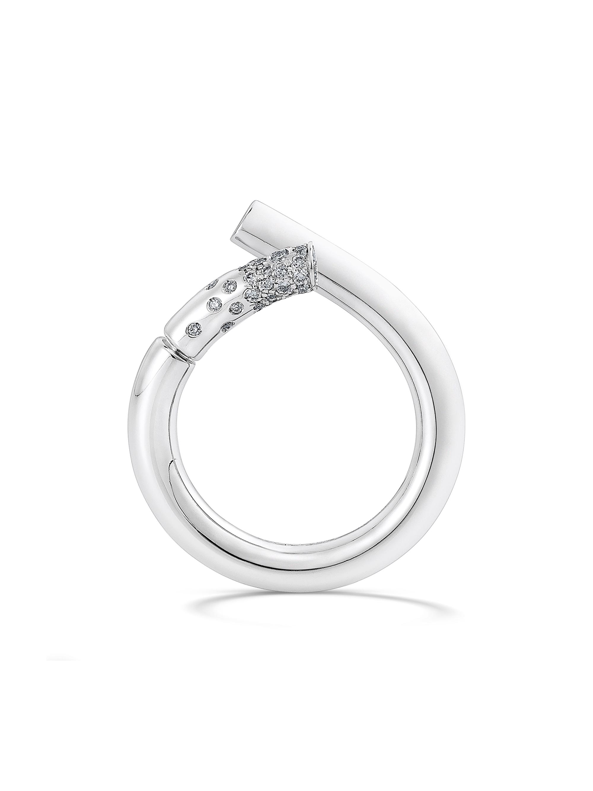 Tabayer Women's Oera 18K White Gold & 0.18 TCW Diamond Ring - White Gold