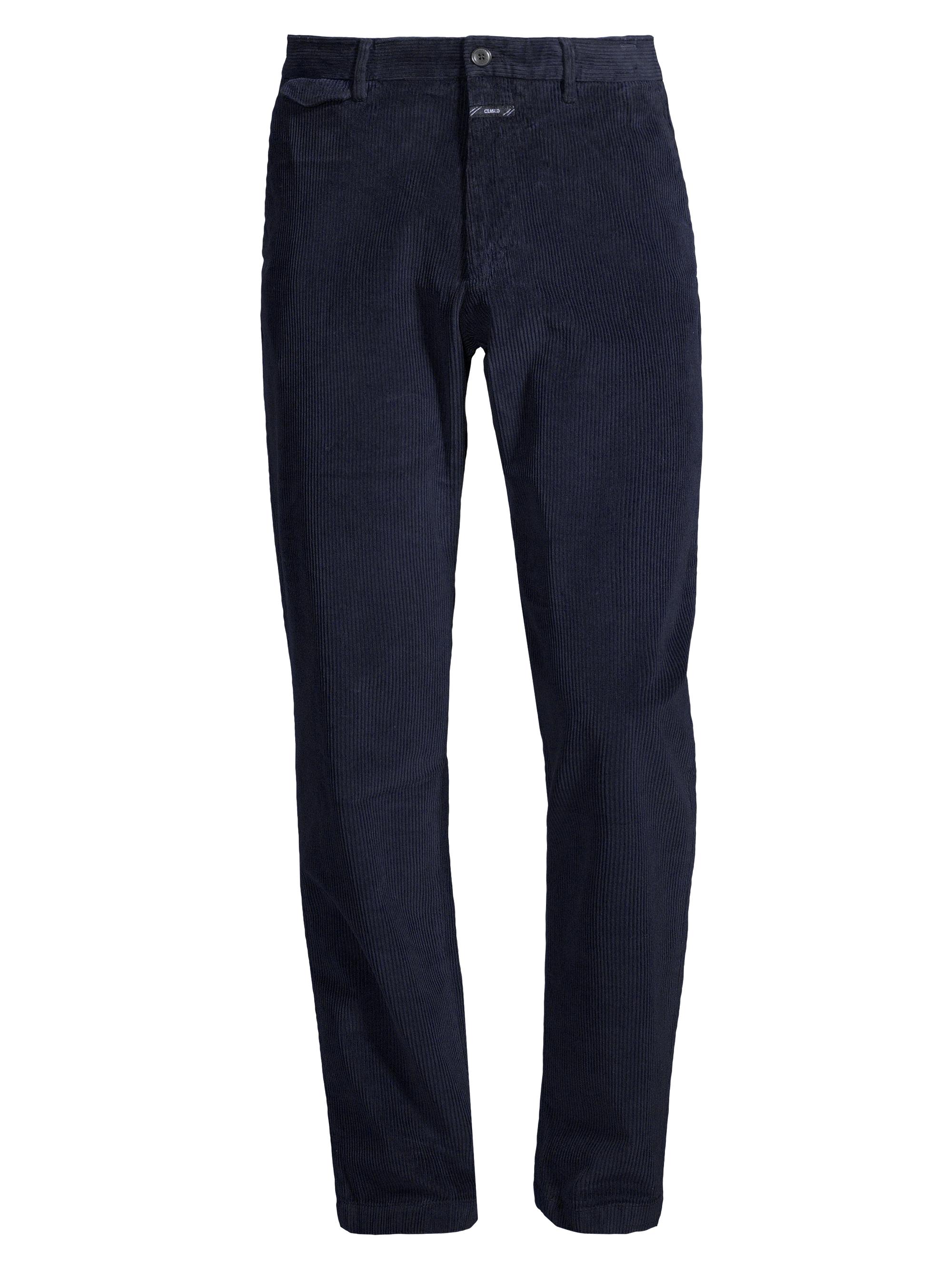 Closed Men's Atelier Corduroy Slim-Fit Pants - Dark Night