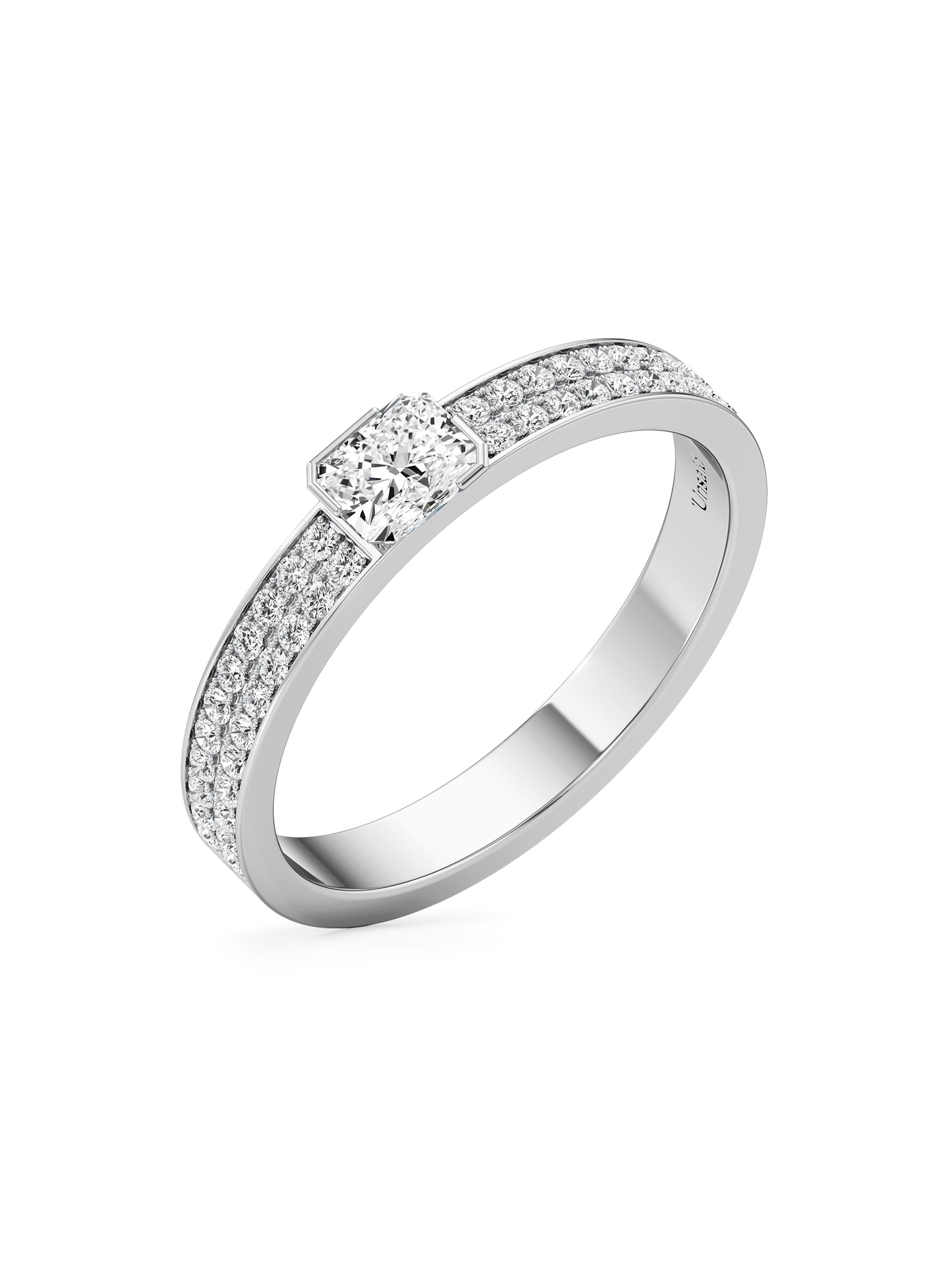 Unsaid Women's Meta 18K White Gold & 0.83 TCW Lab-Grown Diamond Ring - White Gold