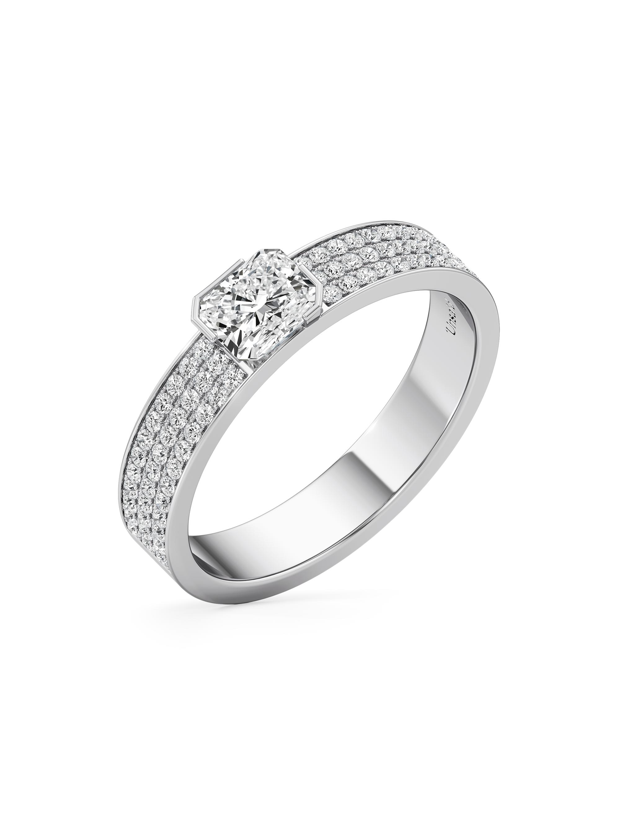 Unsaid Women's Meta 18K White Gold & 1.42 TCW Lab-Grown Diamond Ring - White Gold
