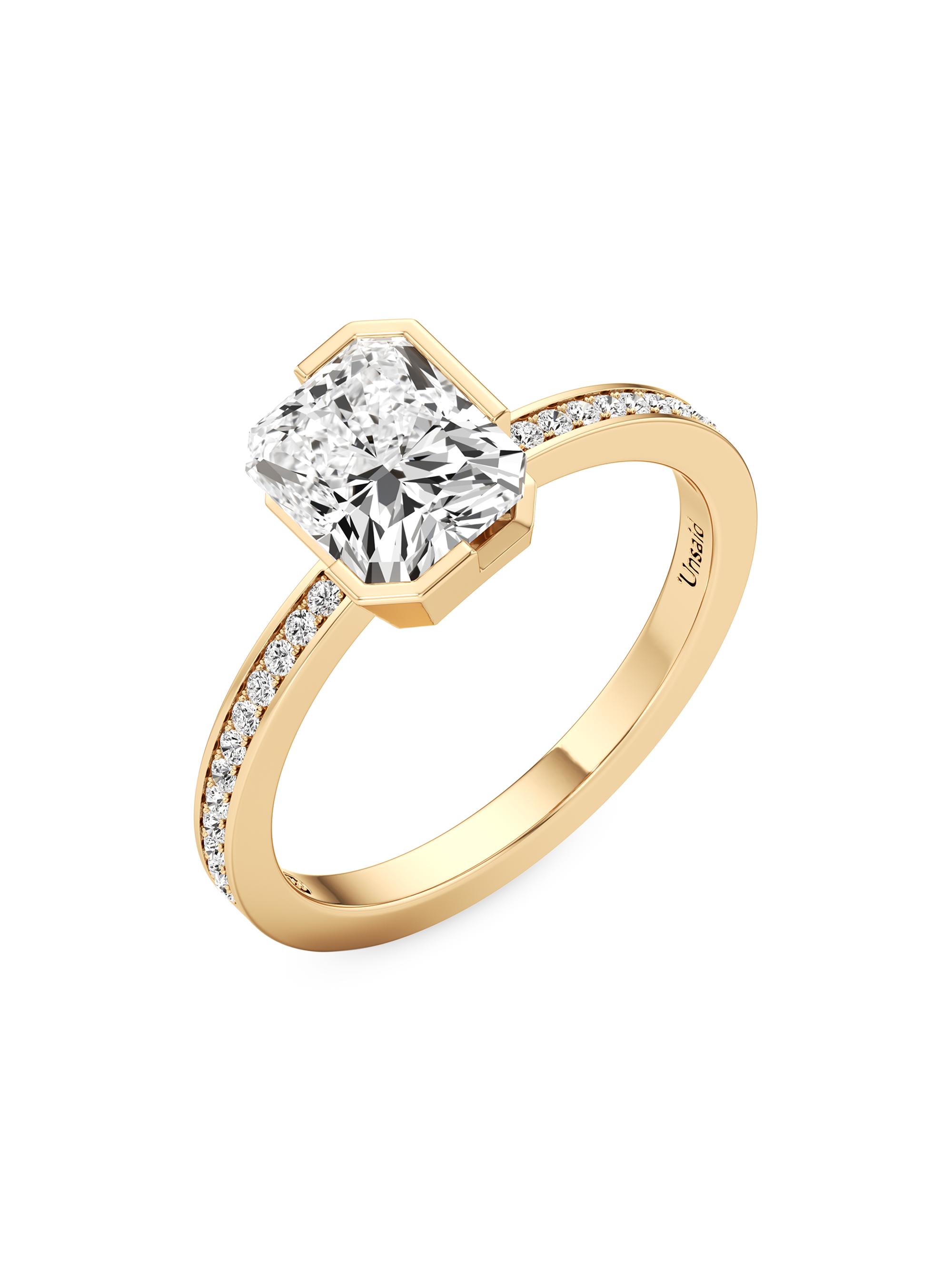Unsaid Women's Meta 18K Yellow Gold & 2.14 TCW Lab-Grown Diamond Ring - Yellow Gold