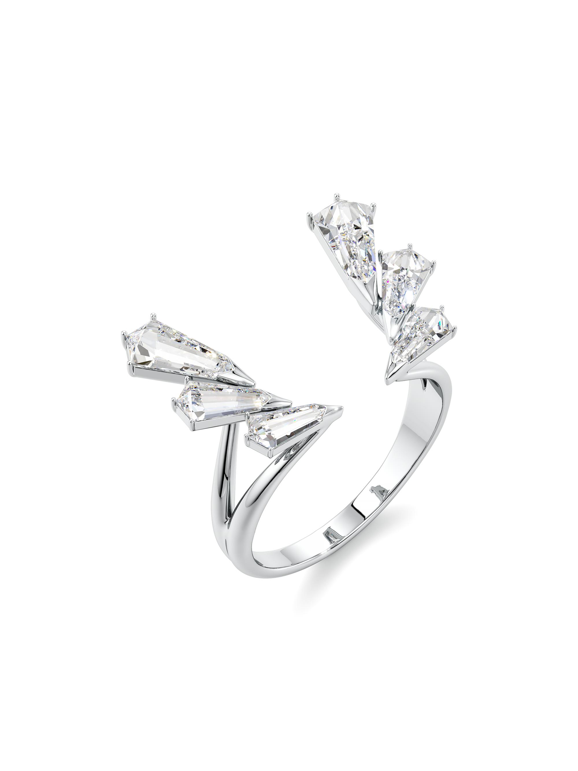 Unsaid Women's Phoenix Open 18K White Gold & 1.4 TCW Lab-Grown Diamond Ring - White Gold