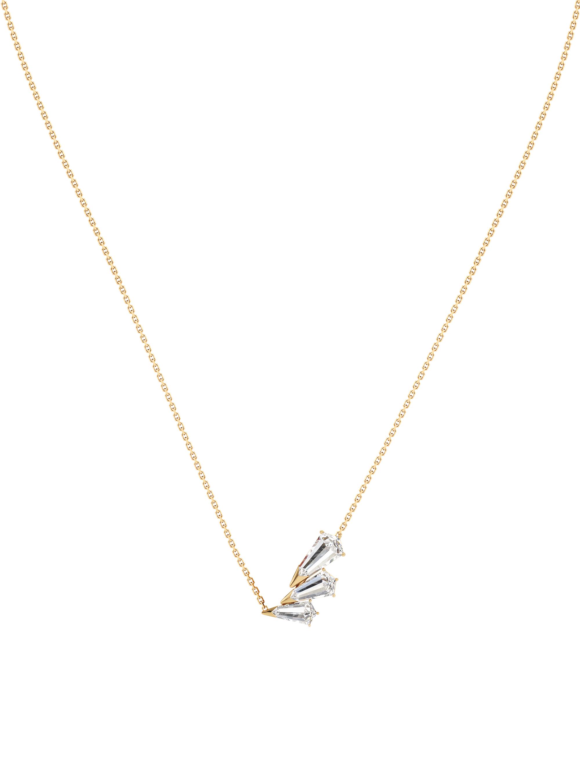 Unsaid Women's Phoenix 18K Yellow Gold & 1.62 TCW Lab-Grown Diamond Wing Pendant Necklace - Yellow Gold