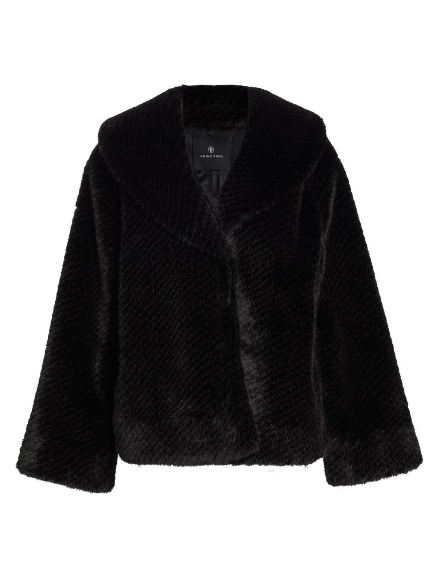 Anine Bing Hilary Faux-Fur Jacket | Saks Fifth Avenue