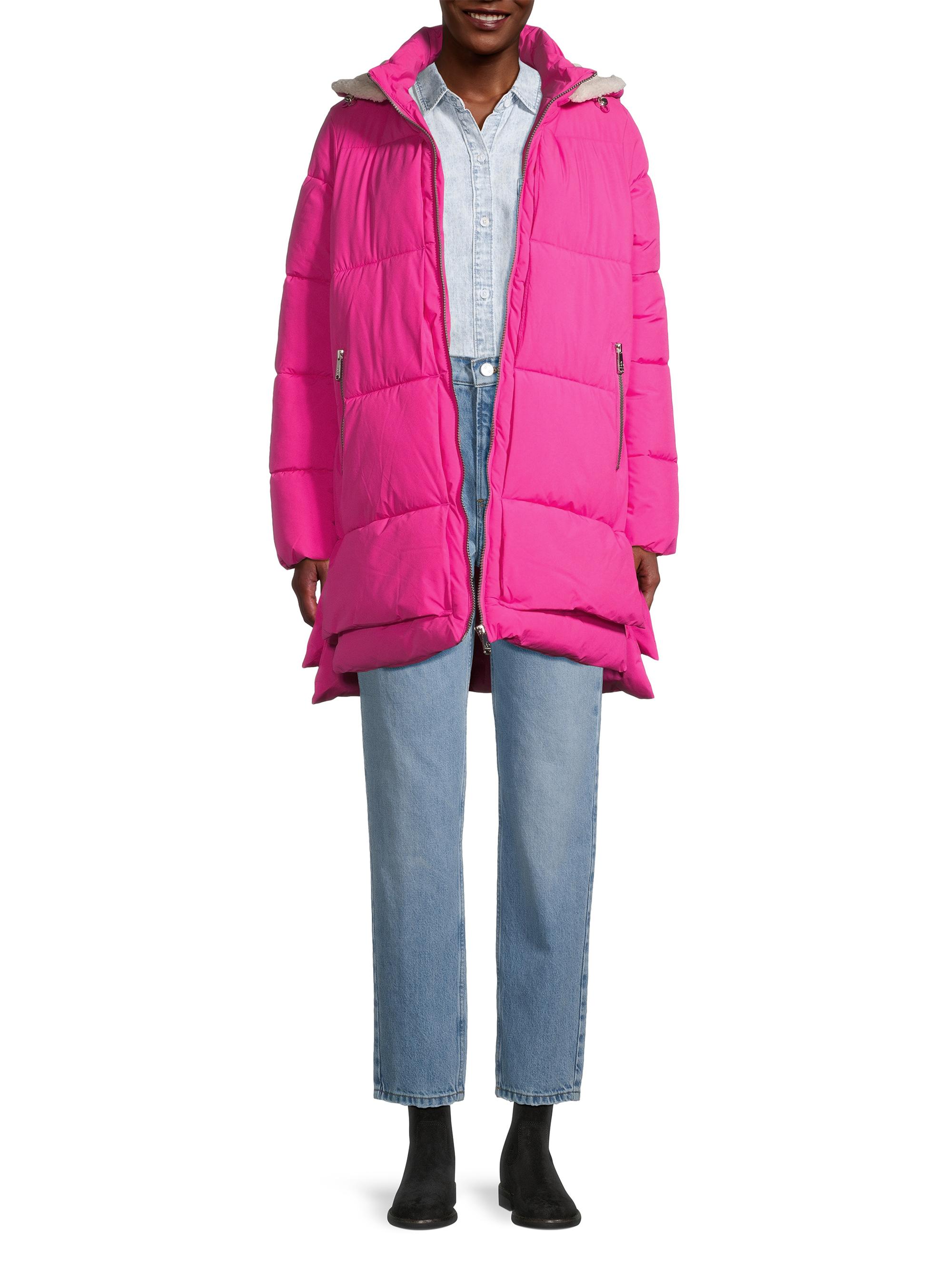 Sam Edelman Dimensional Hooded Puffer Coat | Saks Fifth Avenue