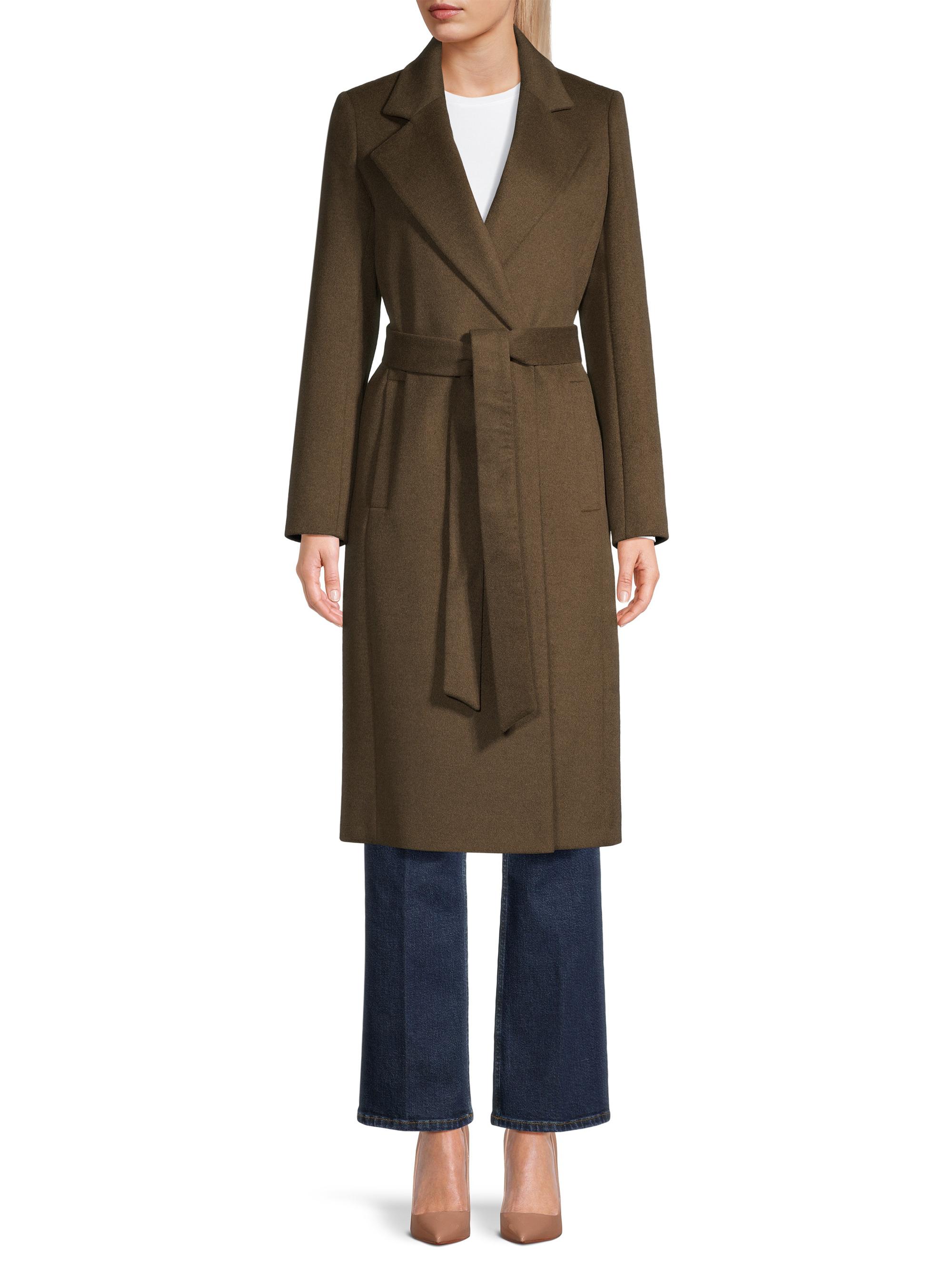 Sam Edelman Wool-Blend Robe Coat | Saks Fifth Avenue