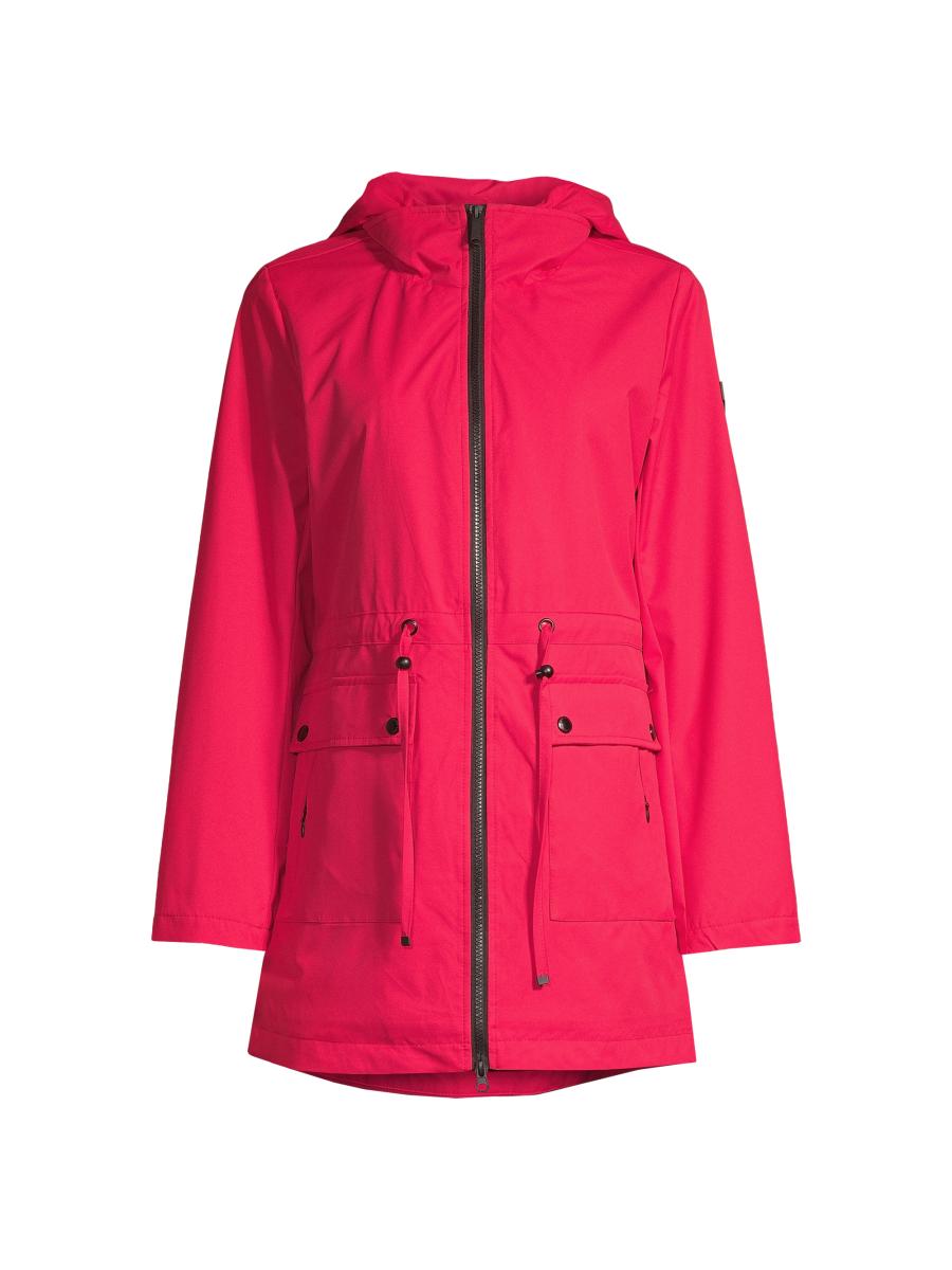 Shop Sam Edelman Transitional Stretch Hooded Jacket | Saks Shop Sam Edelman Transitional Stretch Hooded Jacket | Saks