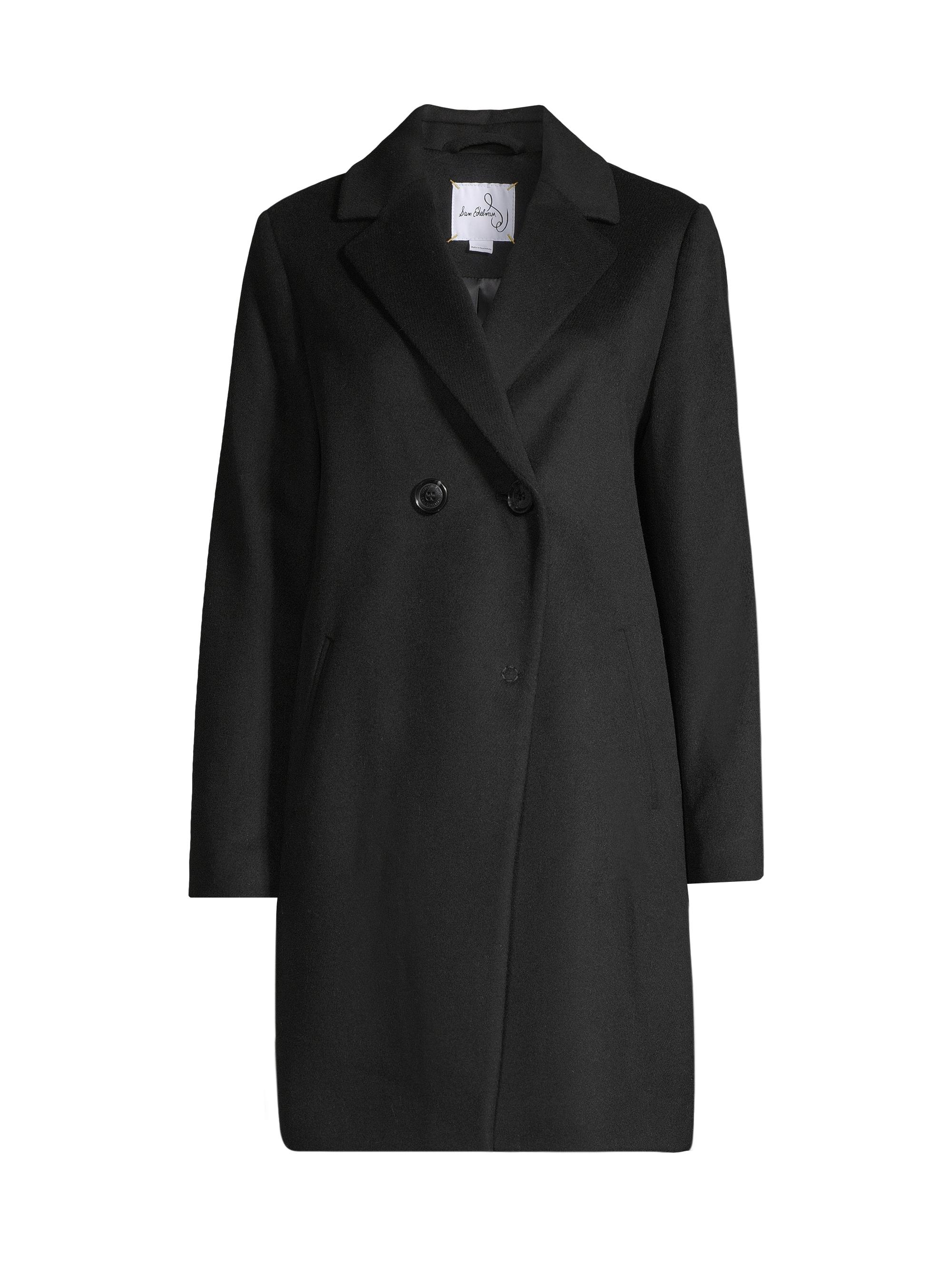 Vince Boiled Wool Crop Peacoat | Saks Fifth Avenue